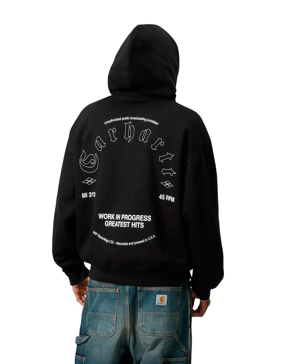 Carhartt Hooded Greatest Hits Sudadera Hombre Negra