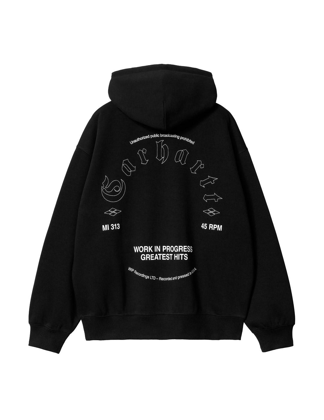 Carhartt Hooded Greatest Hits Sudadera Hombre Negra