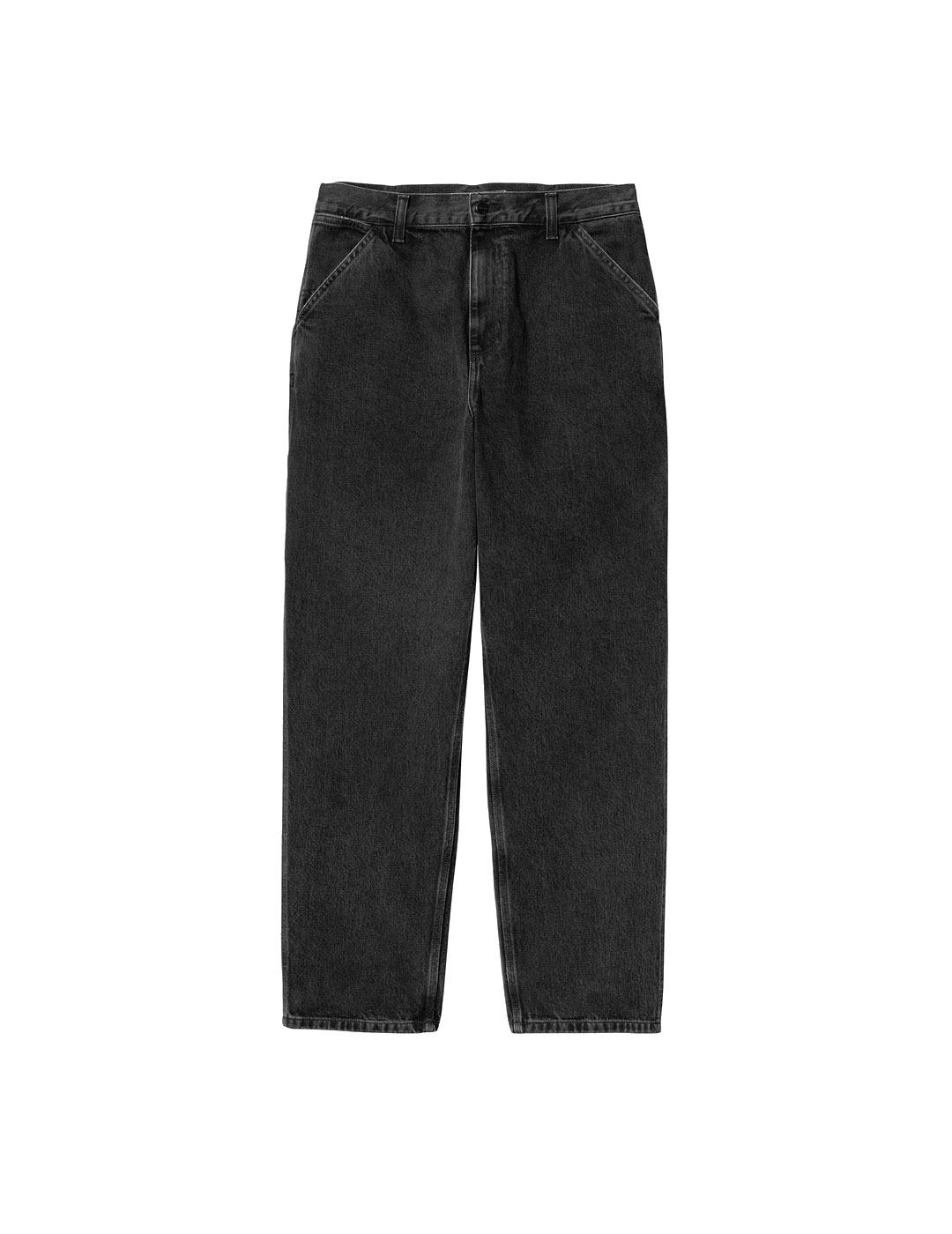 Carhartt Single Knee Pantalón Vaquero Negro