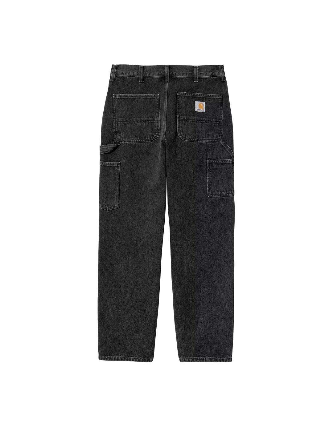 Carhartt Single Knee Pantalón Vaquero Negro