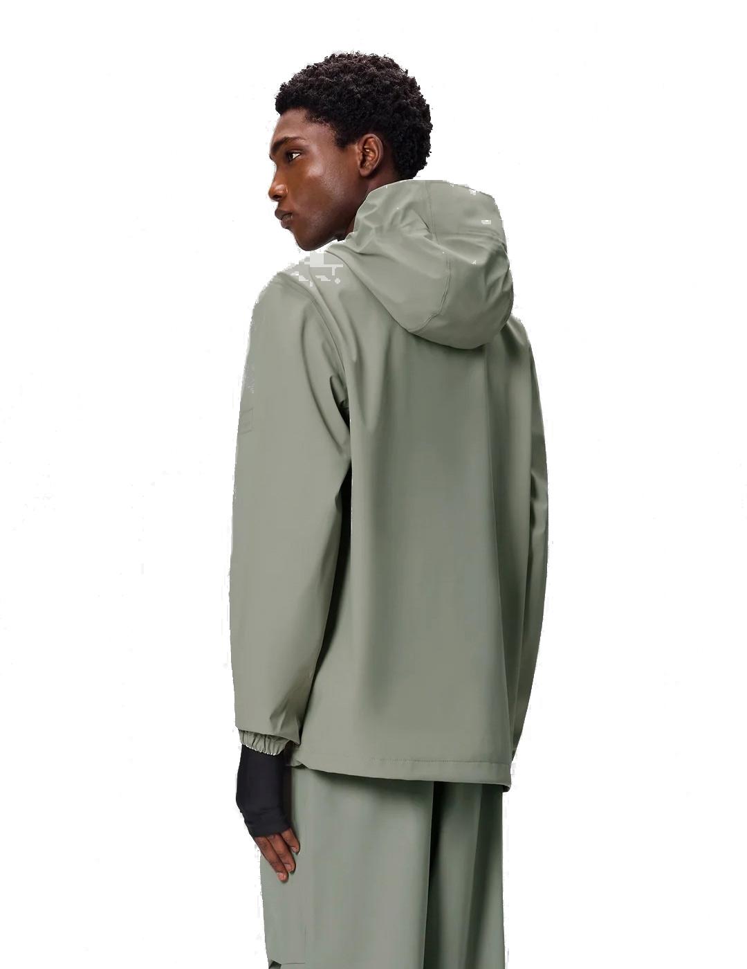 Parka Rains Suva Hardshell Verde Claro