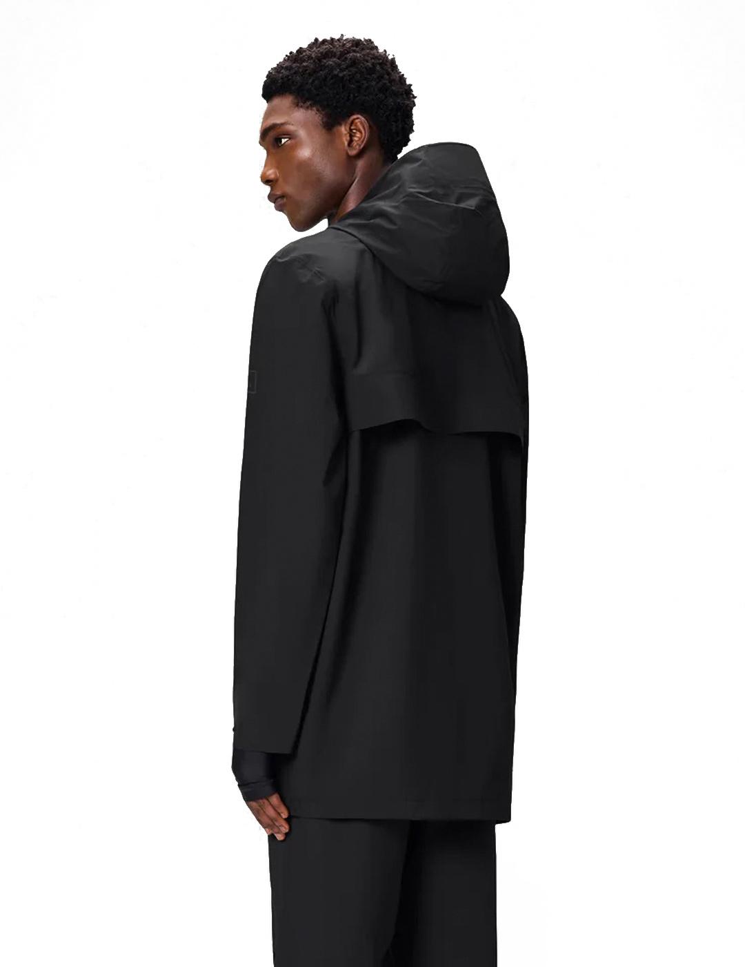 Rains Suva Hardshell Long Parka  Negra