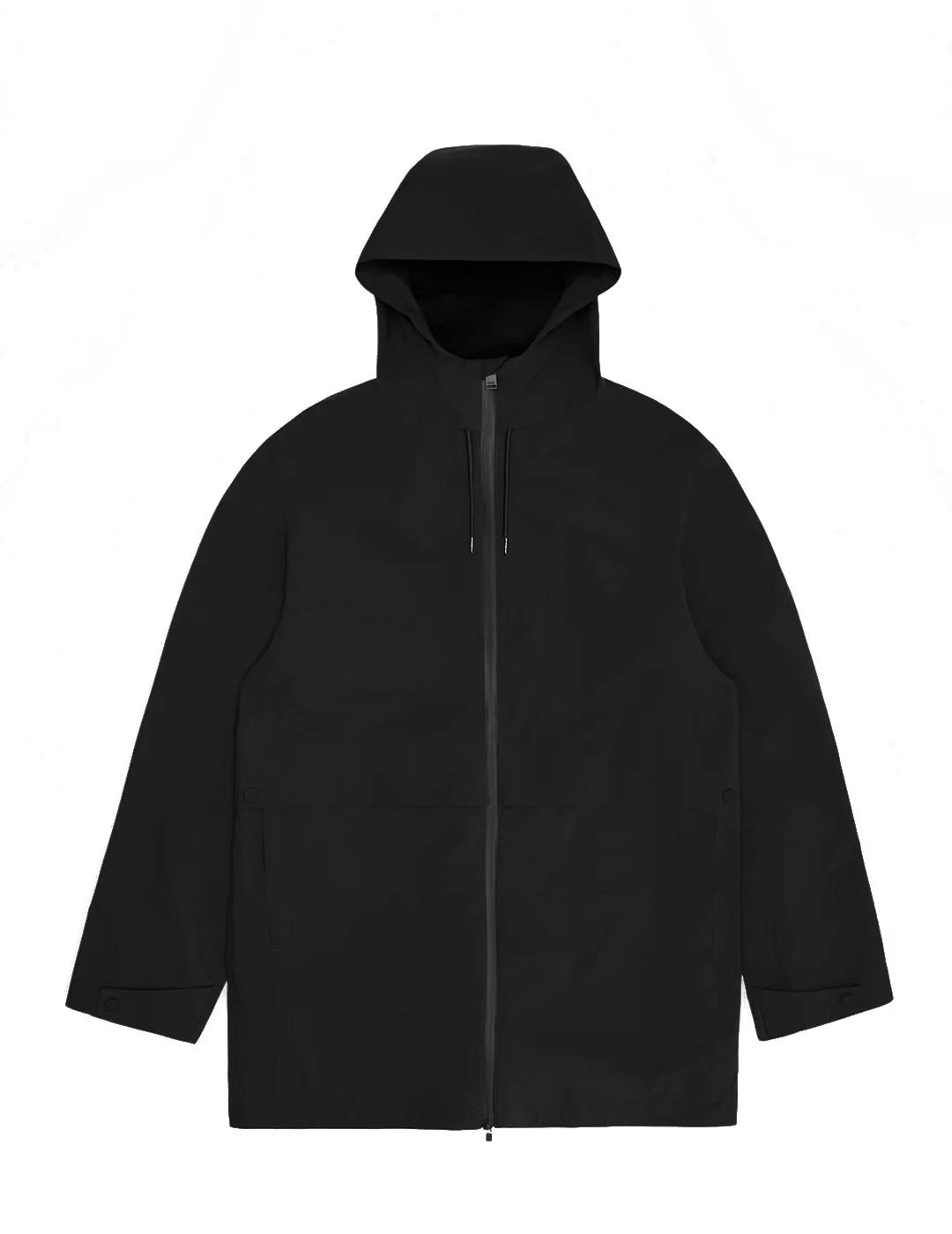 Rains Suva Hardshell Long Parka  Negra