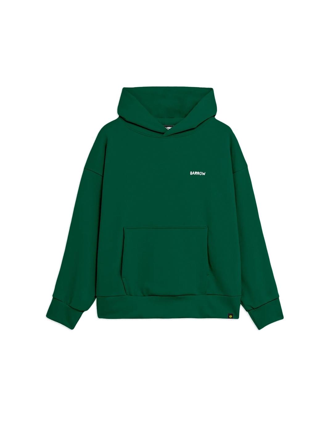Barrow Osito de Peluche Sudadera Hombre Verde