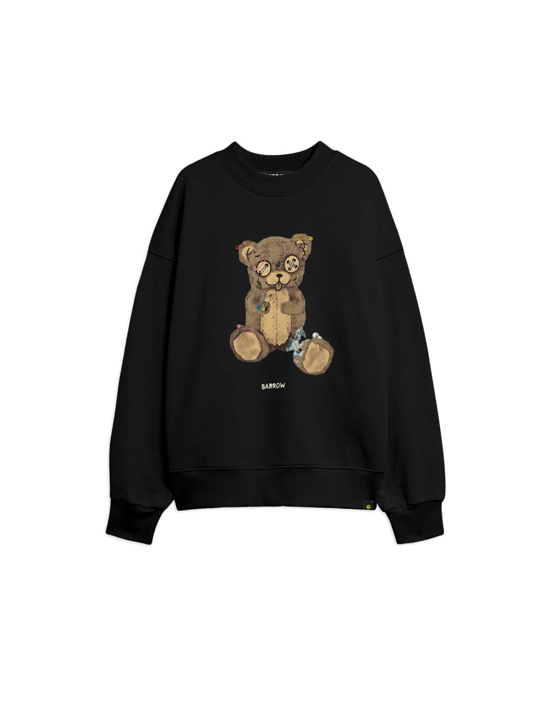 Barrow Bear Sudadera Hombre Negra