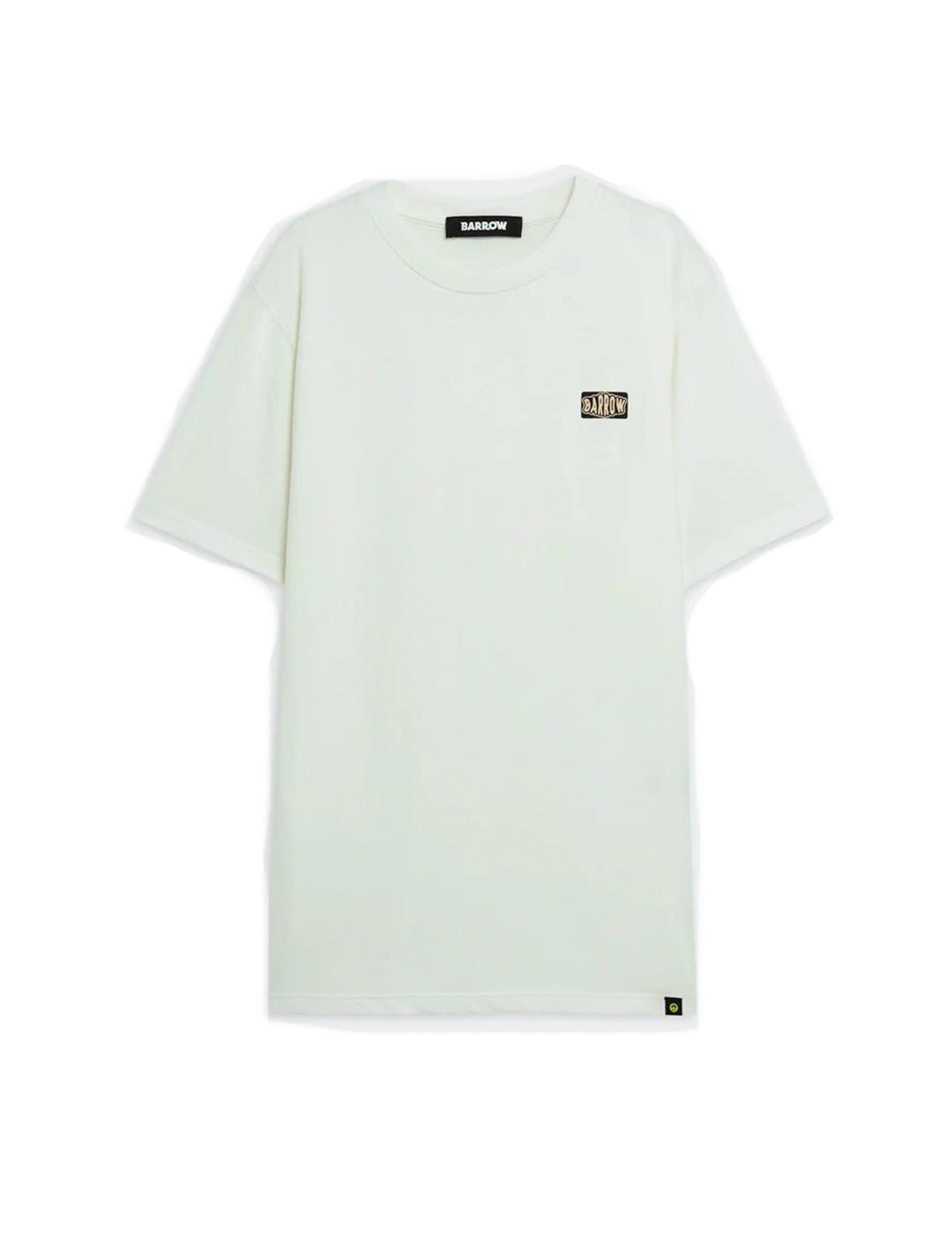 Barrow Camiseta Hombre Blanco Roto
