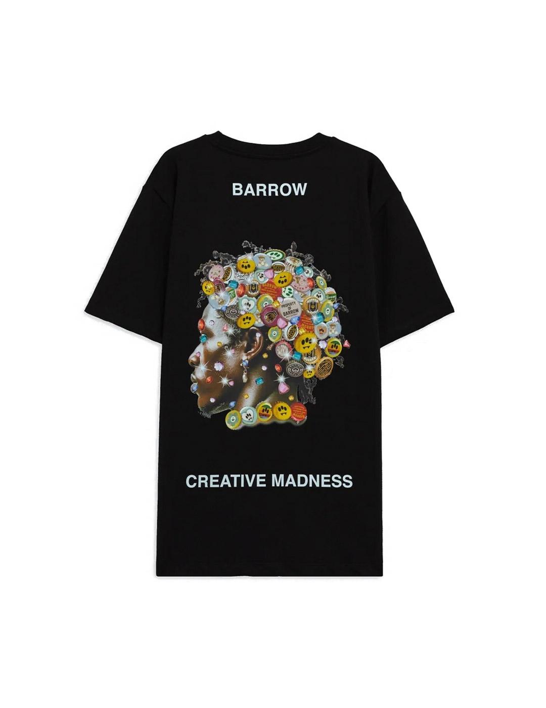 Barrow Camiseta Hombre Negra