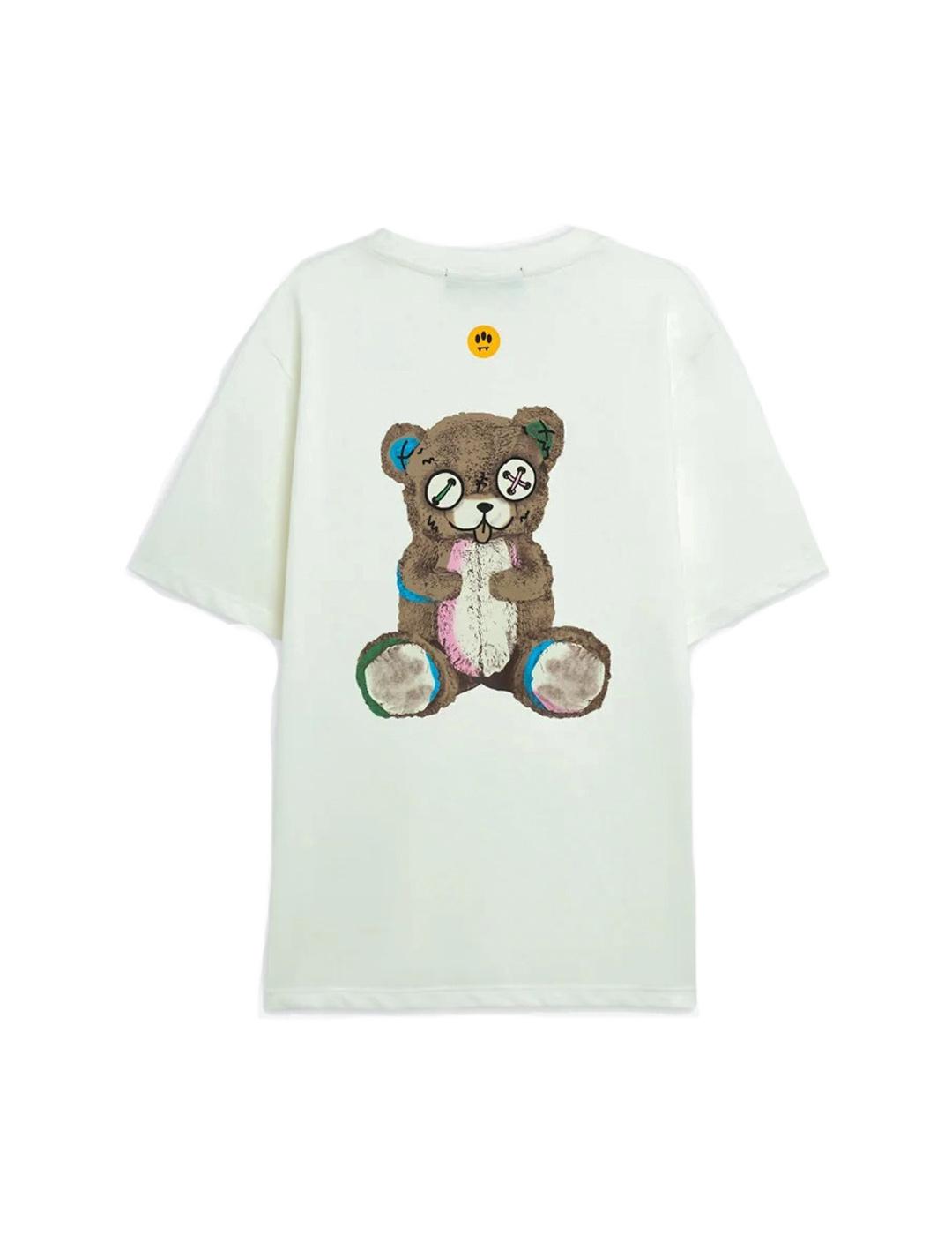 Barrow Camiseta Hombre Oso Blanco Roto