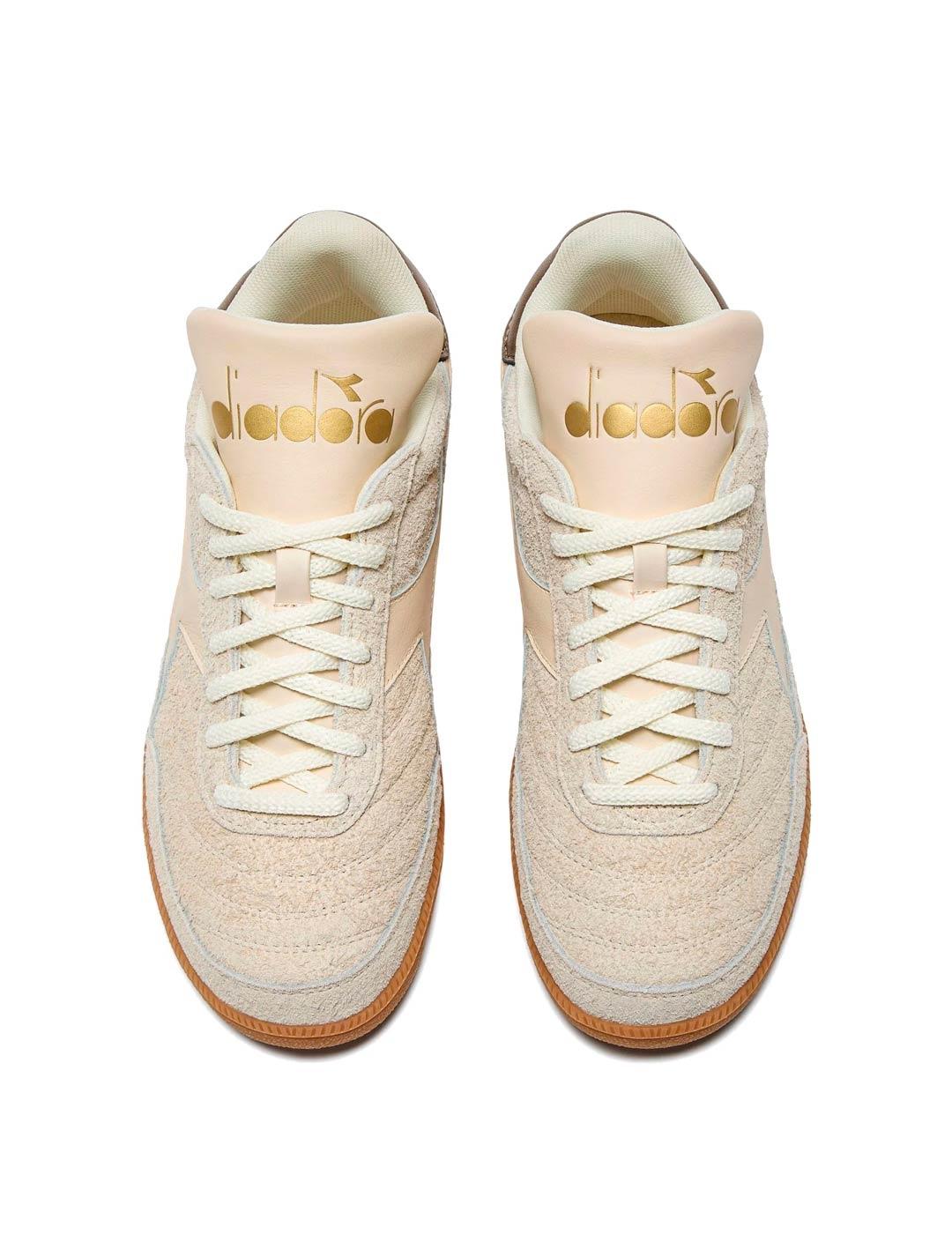 Diadora Gold Indoor Hairy Zapatillas Hombre Beige