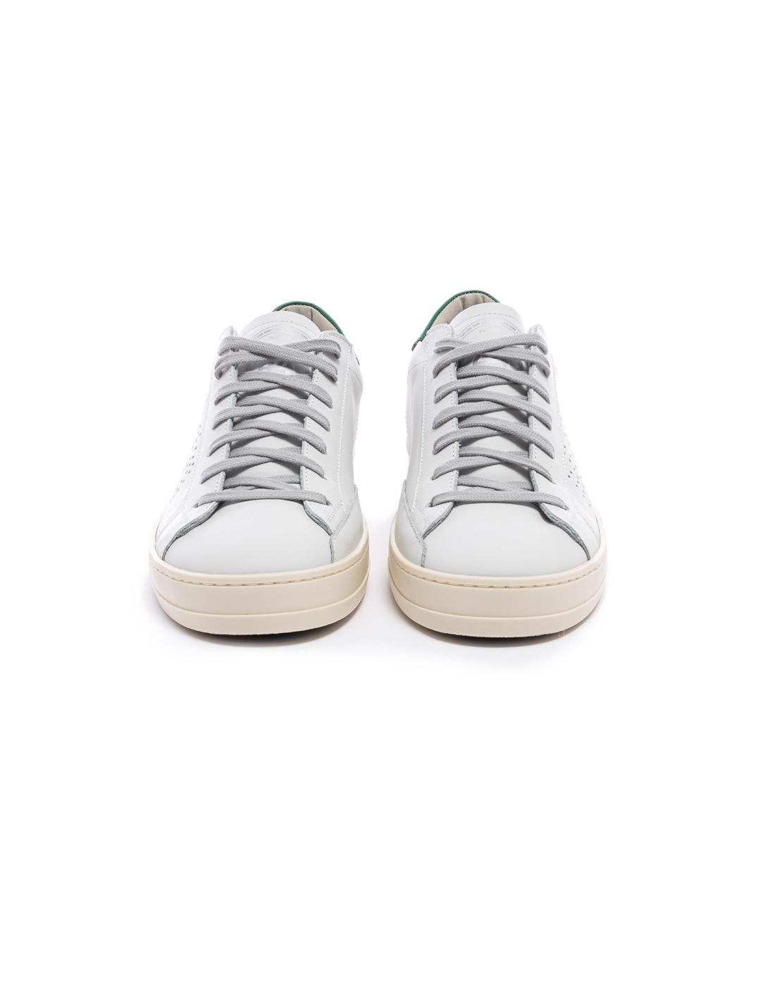 P448 John Zapatillas Hombre White Green