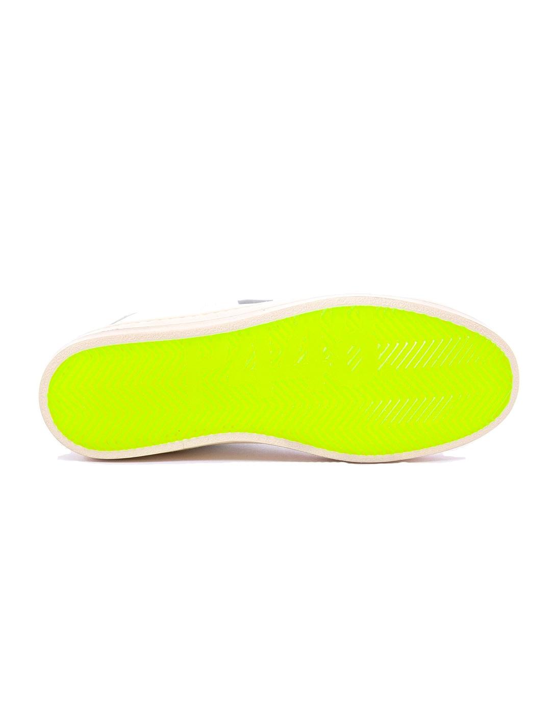 P448 Zapatillas John Zapatillas Hombre White Yellow