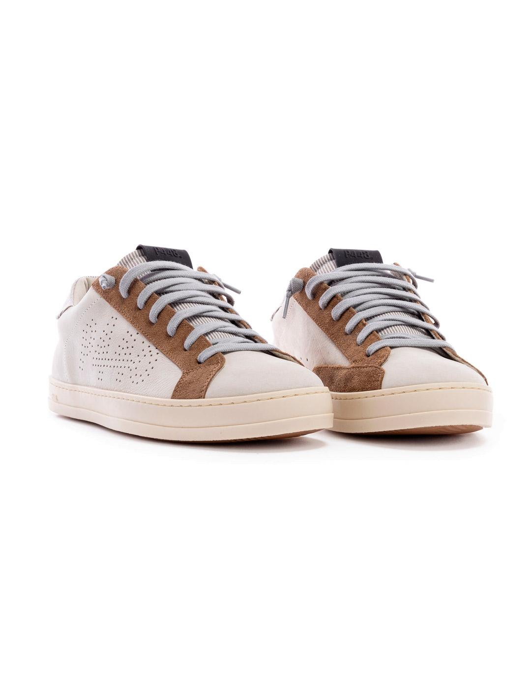 P448 John Zapatillas Hombre Islasig Cream