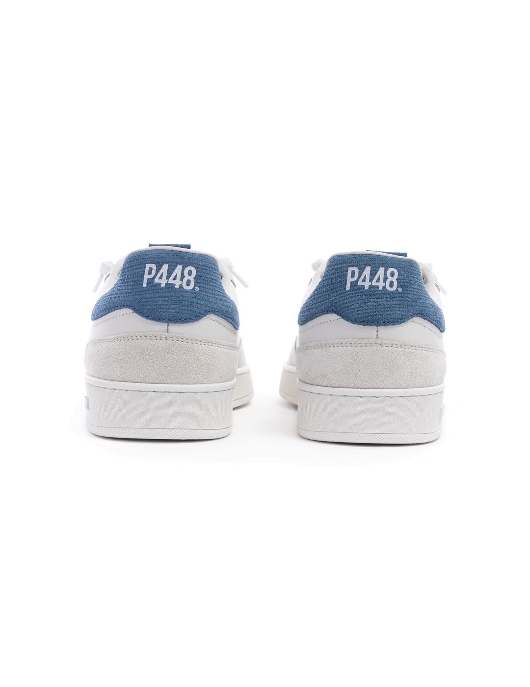 P448 Vert 14 Zapatillas Hombre White Blue