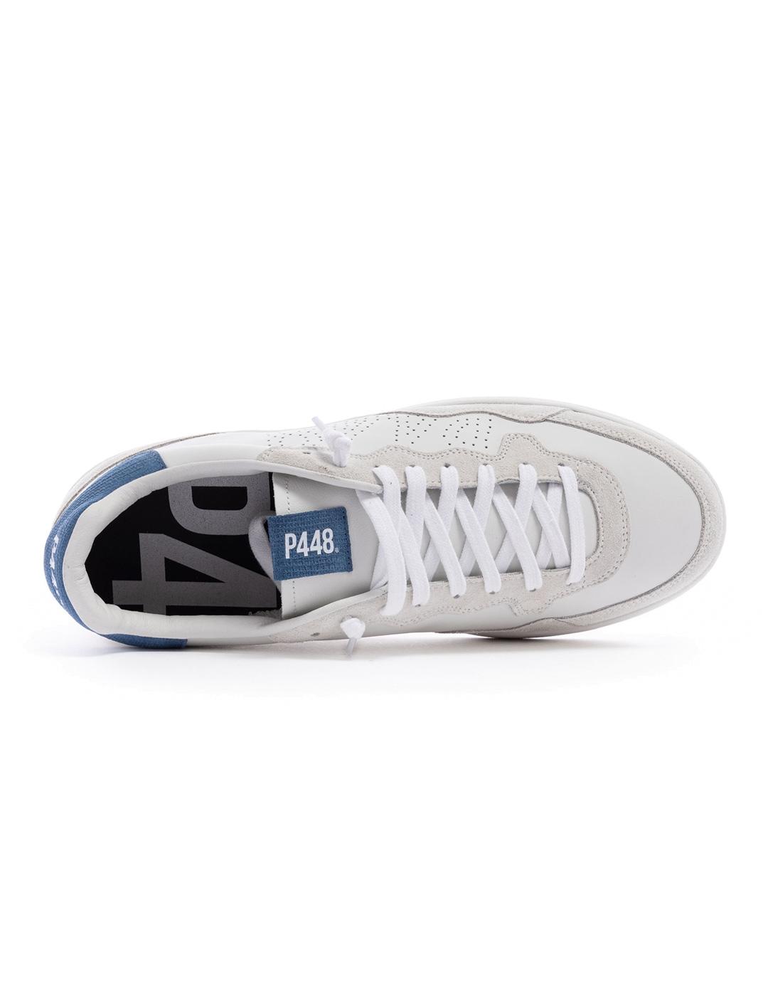 P448 Vert 14 Zapatillas Hombre White Blue