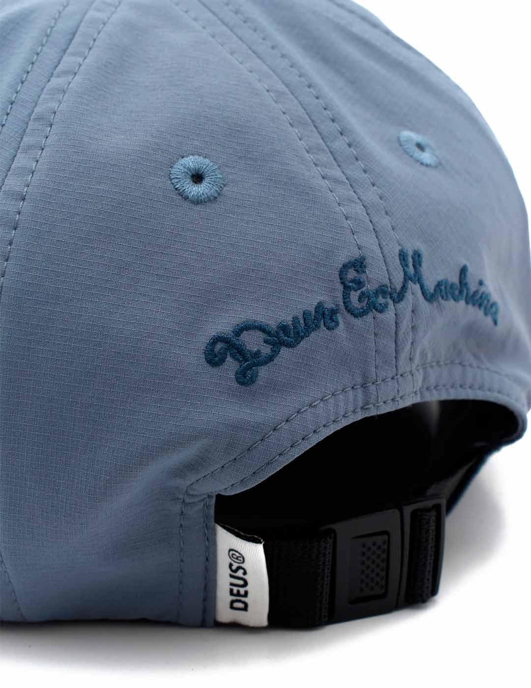Deus Ex Machina Late Night 8 Panel Gorra Azul