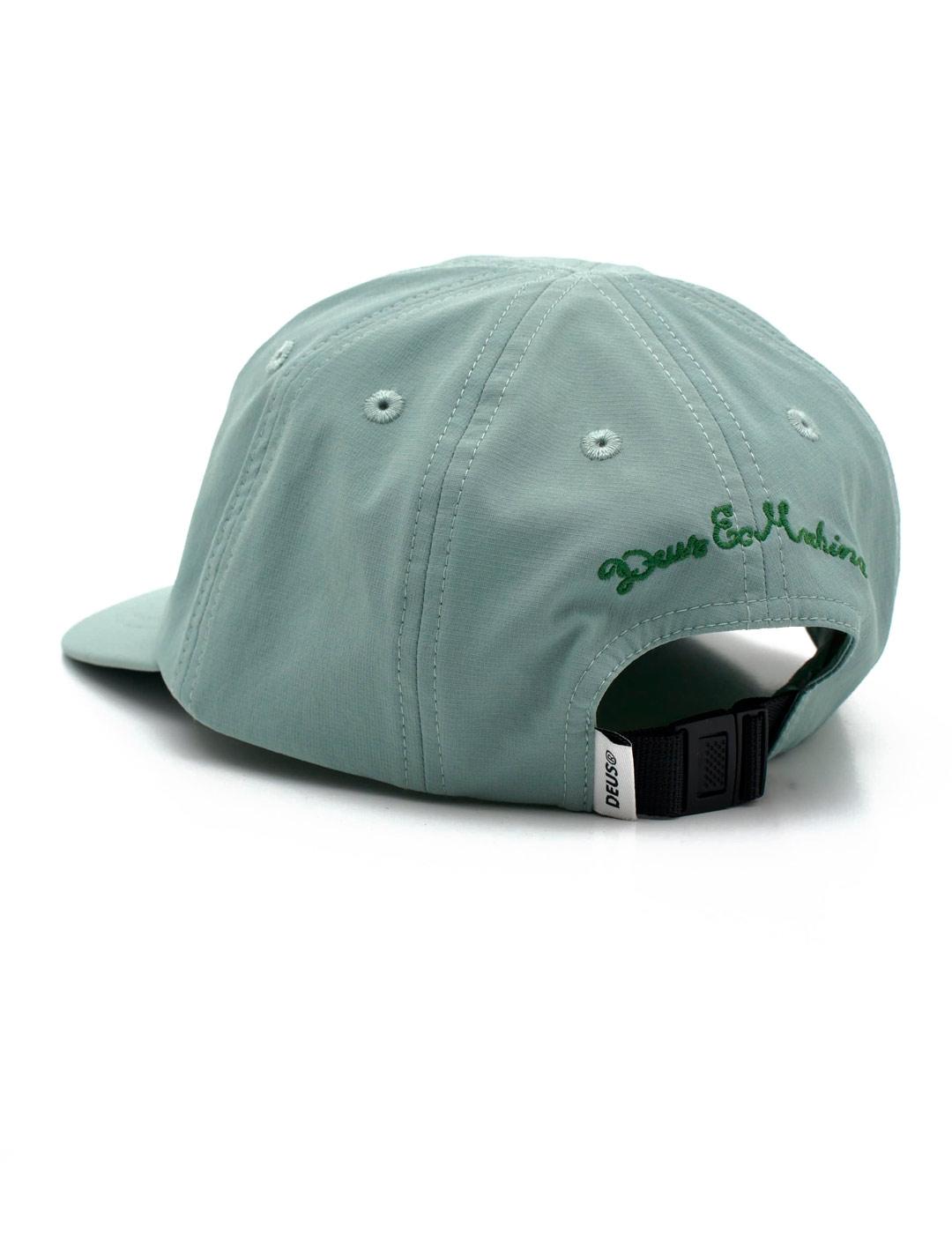 Deus Ex Machina Late Night 8 Panel Gorra Verde
