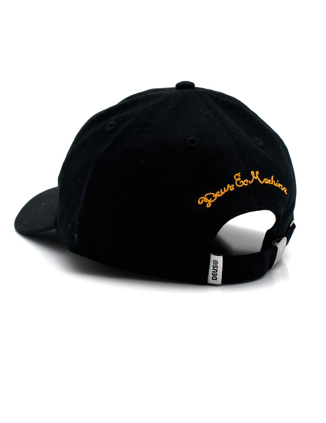 Deus Ex Machina Conduit Cap Gorra Hombre Mujer Negra