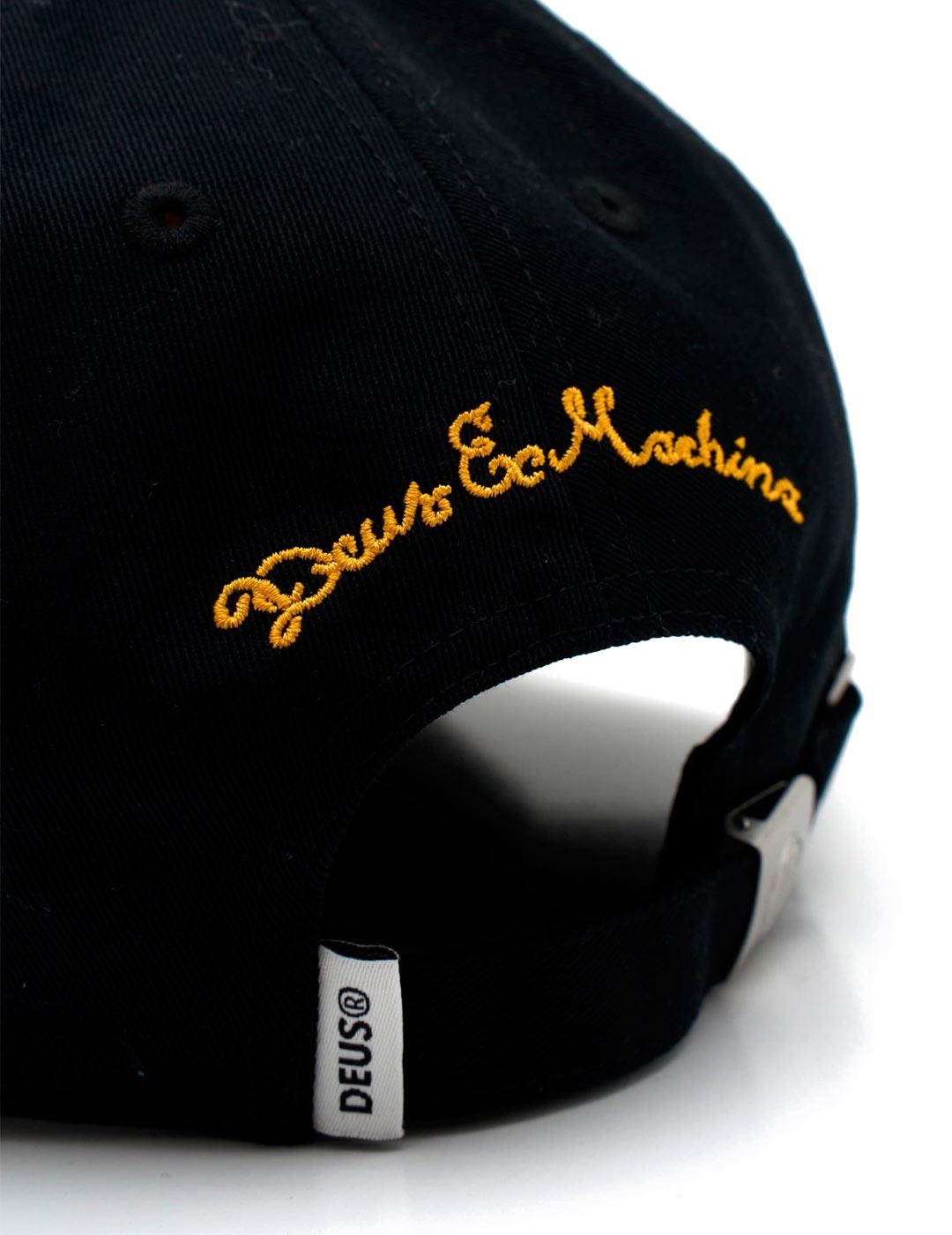 Deus Ex Machina Conduit Cap Gorra Hombre Mujer Negra