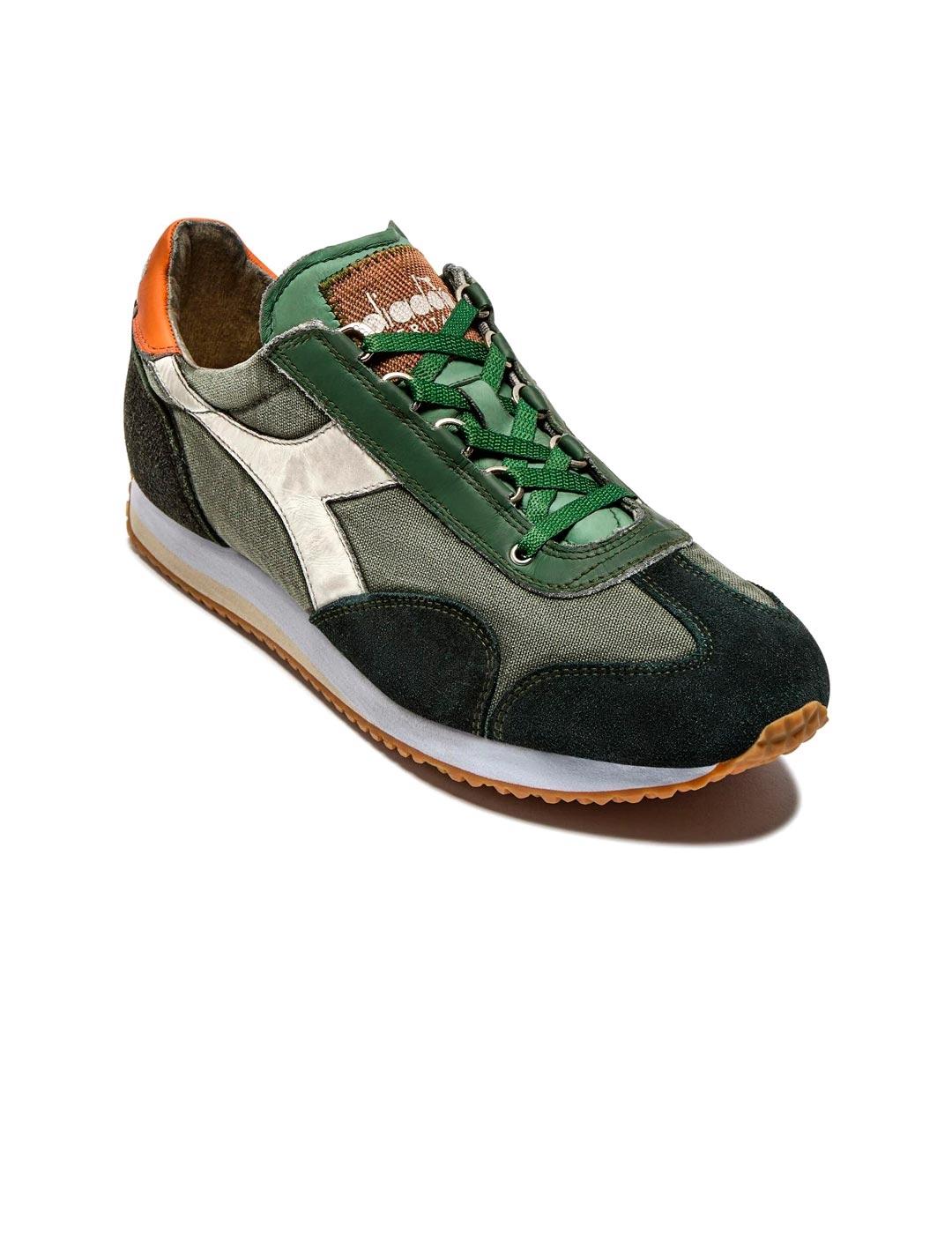 Diadora Heritage Equipe Dirty Zapatillas Hombre Shale Green