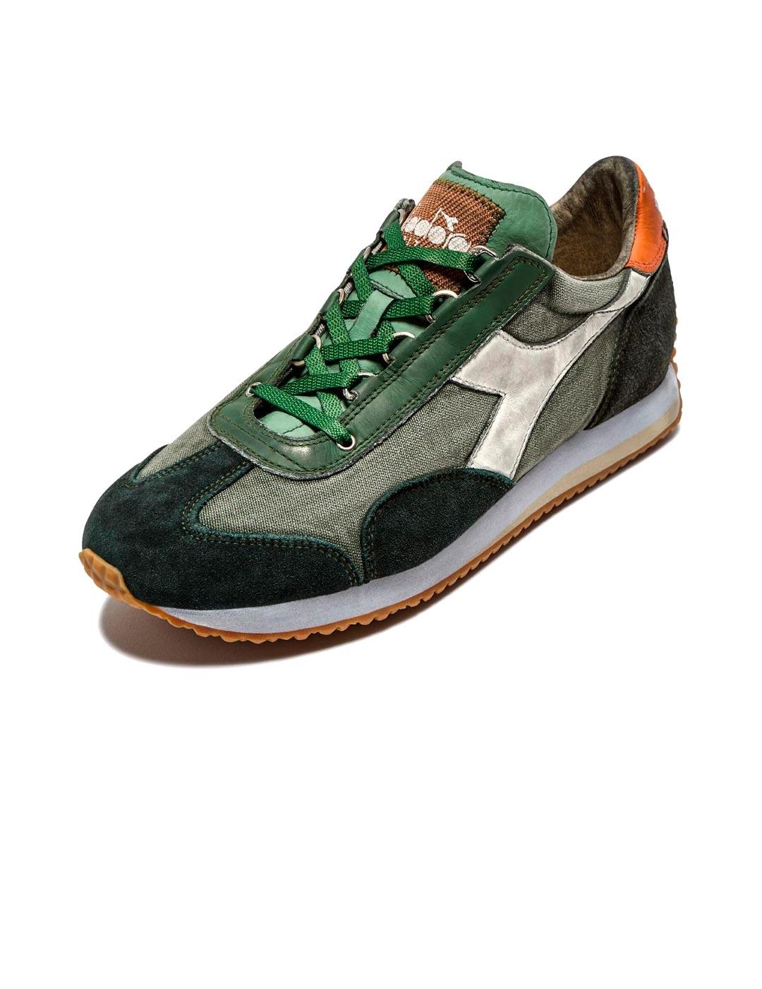 Diadora Heritage Equipe Dirty Zapatillas Hombre Shale Green