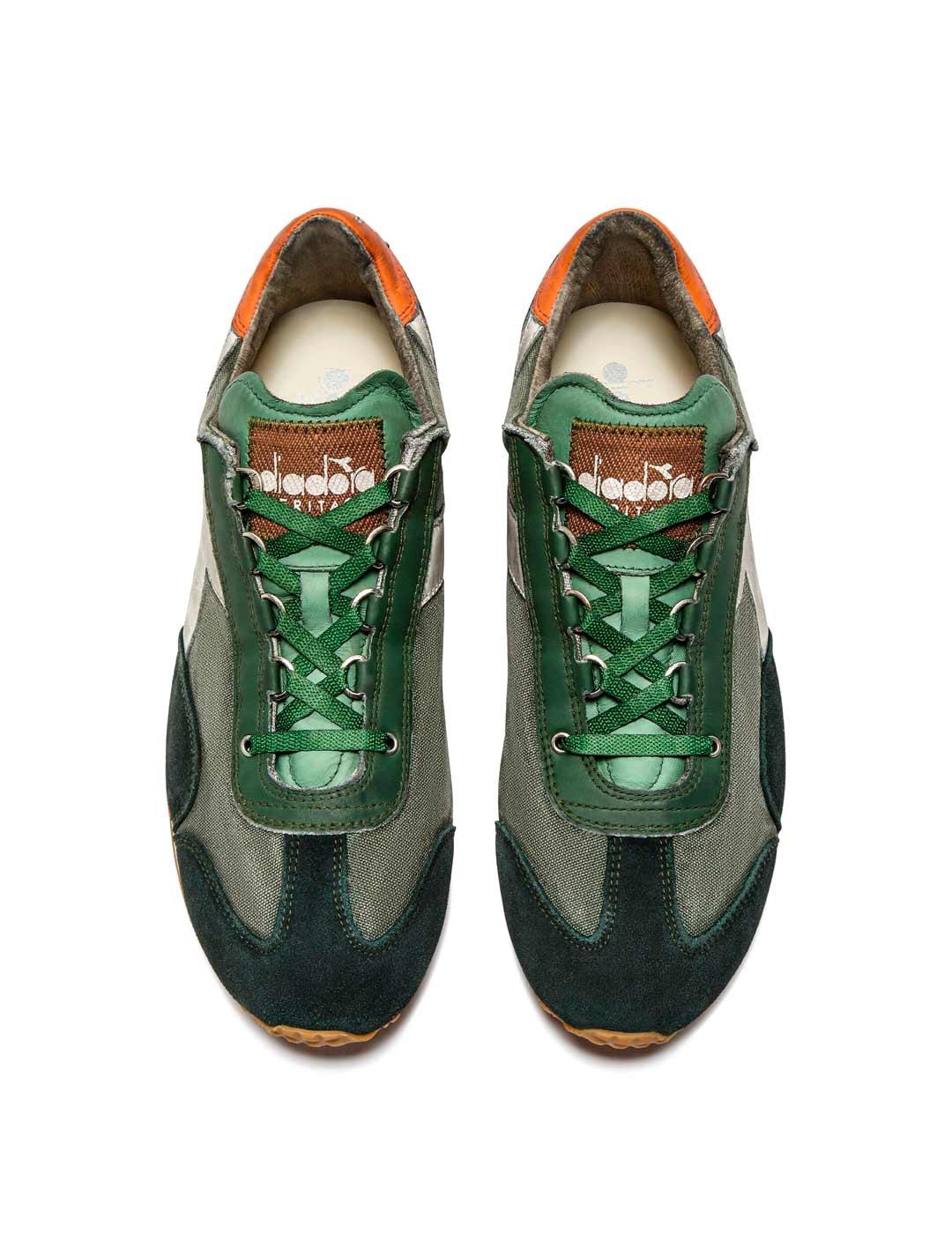 Diadora Heritage Equipe Dirty Zapatillas Hombre Shale Green