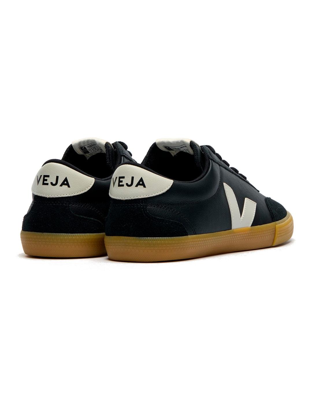 Veja Volley Zapatillas Leather Black Pierre