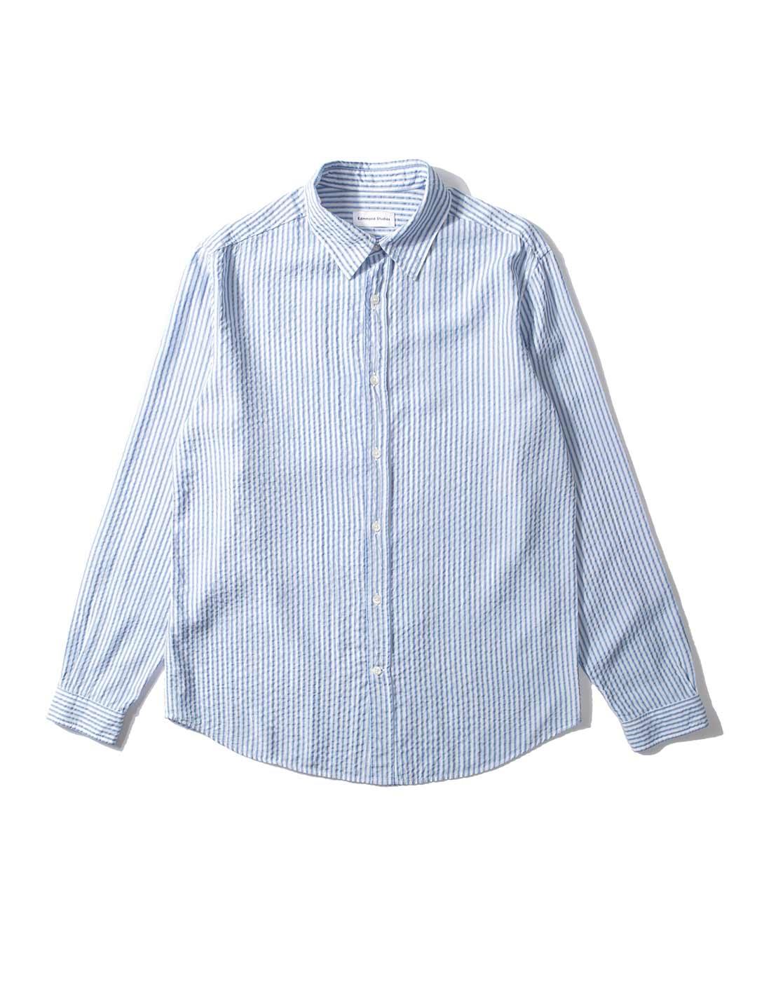 Edmmond Studios The Lobby Camisa Rayas Hombre Azul