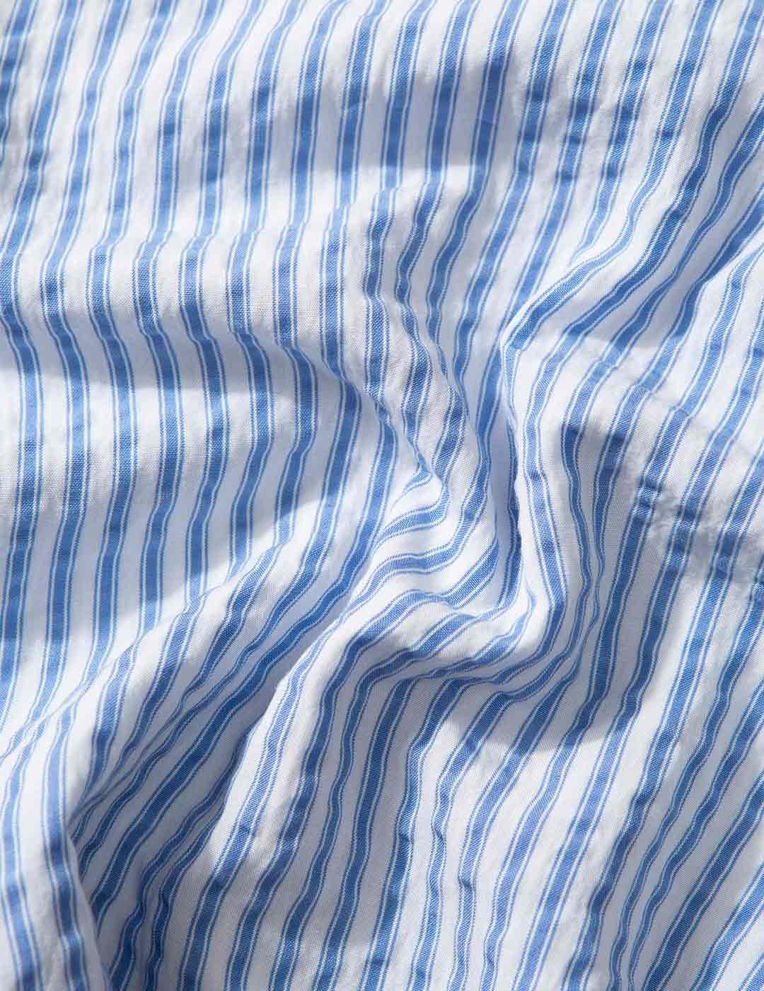 Edmmond Studios The Lobby Camisa Rayas Hombre Azul