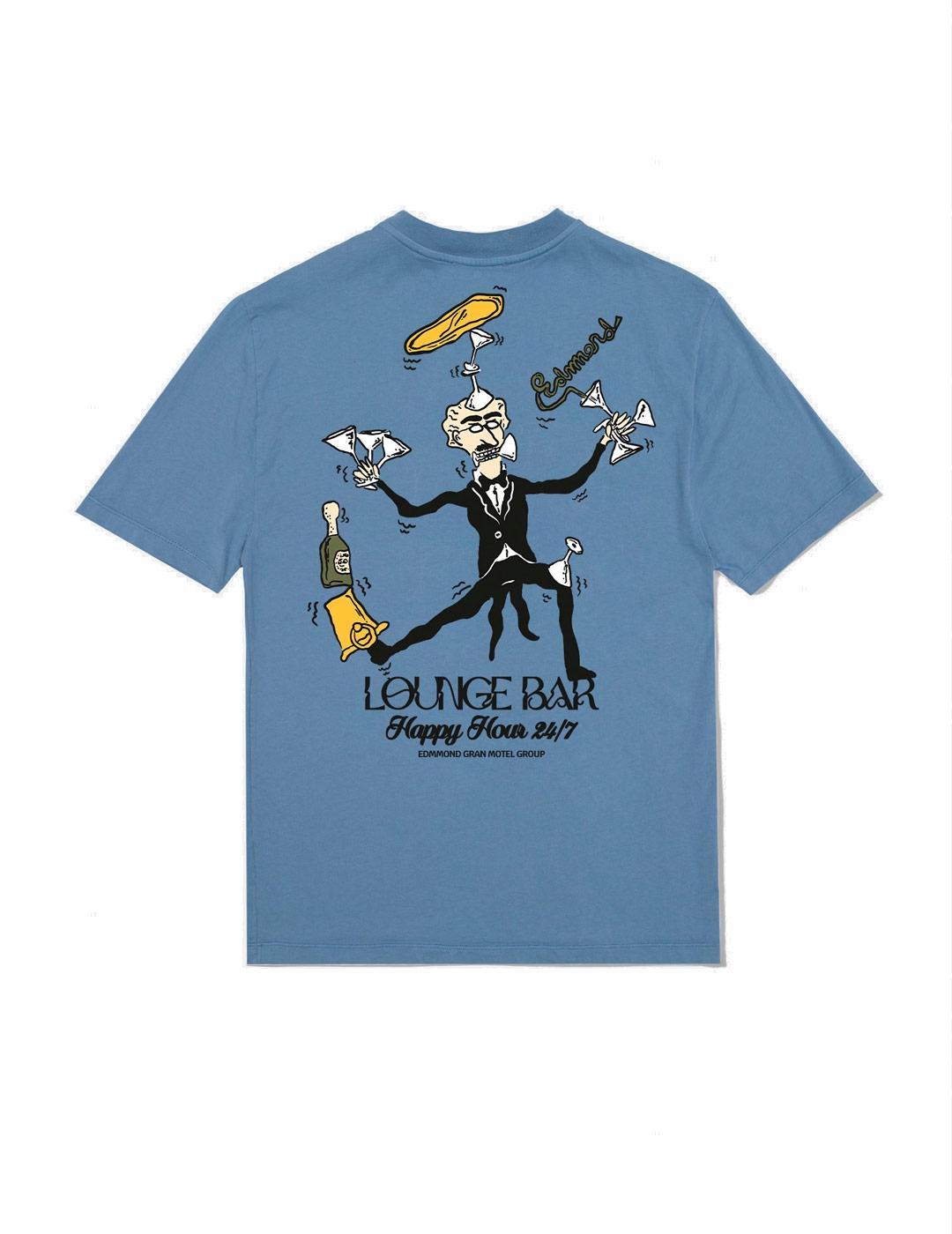 Edmmond Studios Juggling Camiseta Hombre Azul