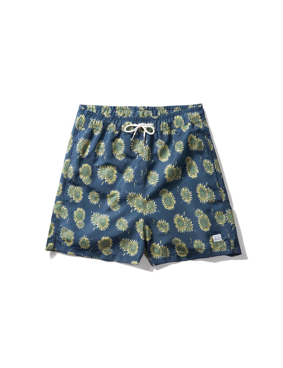 Edmmond Studios Sunflower Bañador Hombre Azul Flores