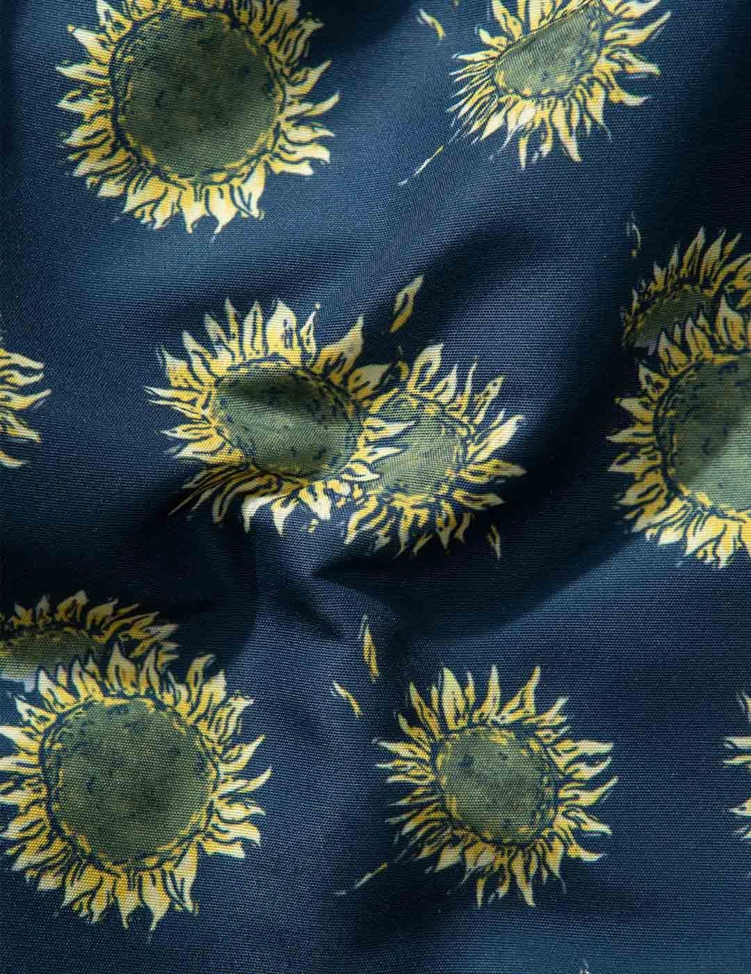 Edmmond Studios Sunflower Bañador Hombre Azul Flores