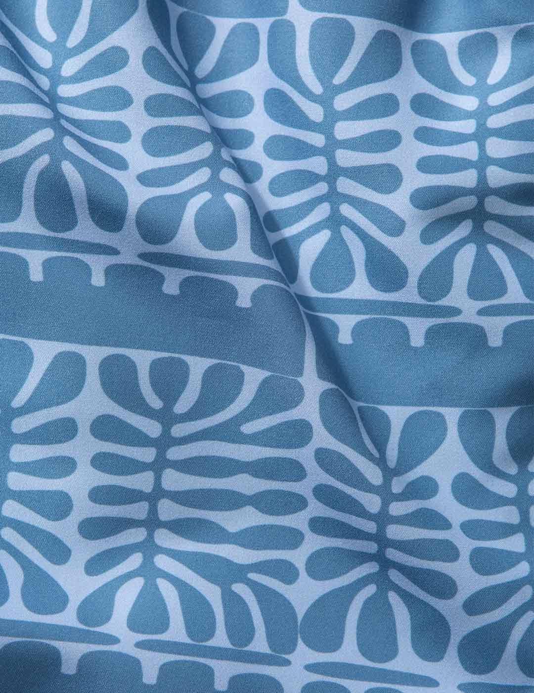  Edmmond Studios Leaves Bañador Hombre Azul