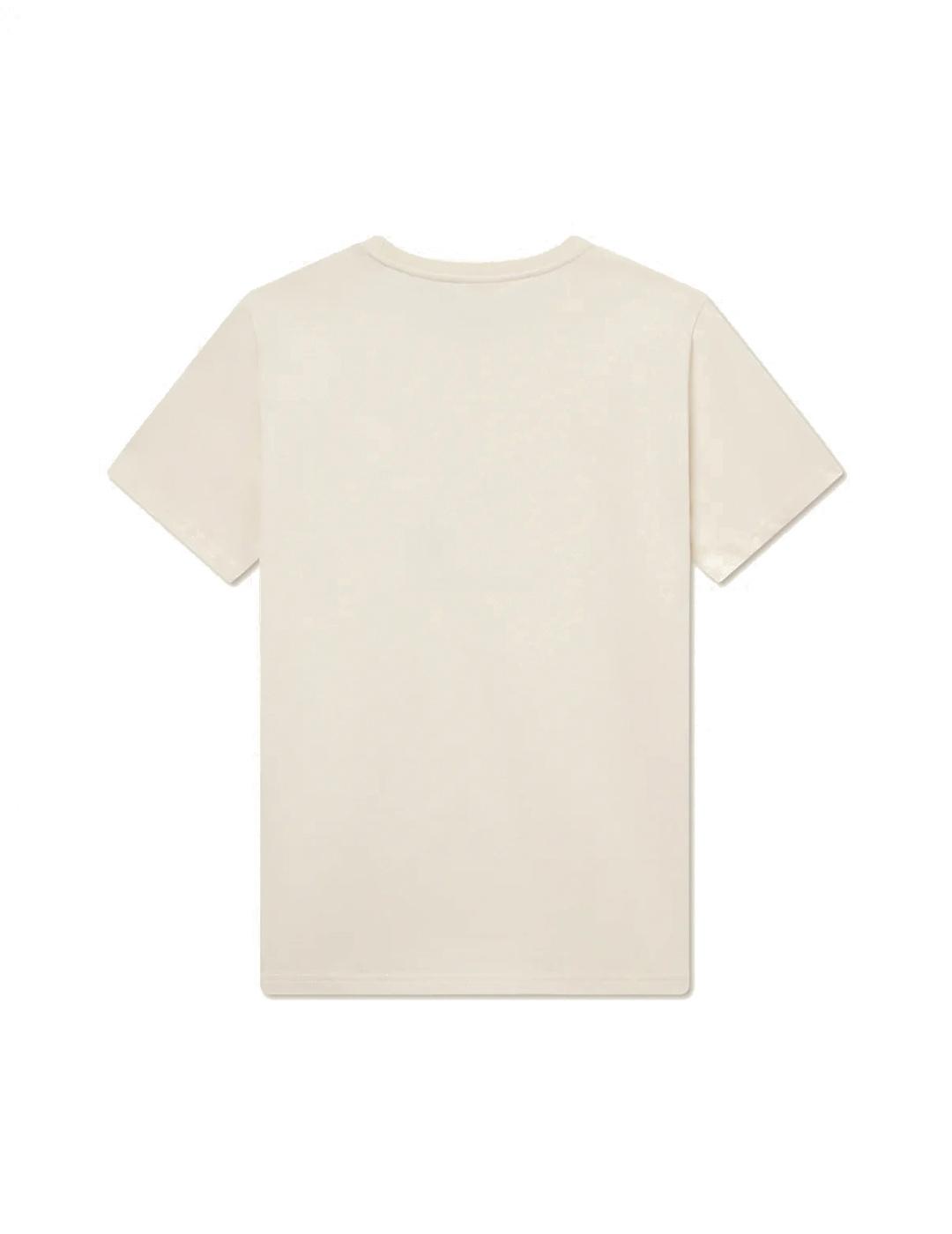 Les Deux Bruno Cat Camiseta Hombre Beige