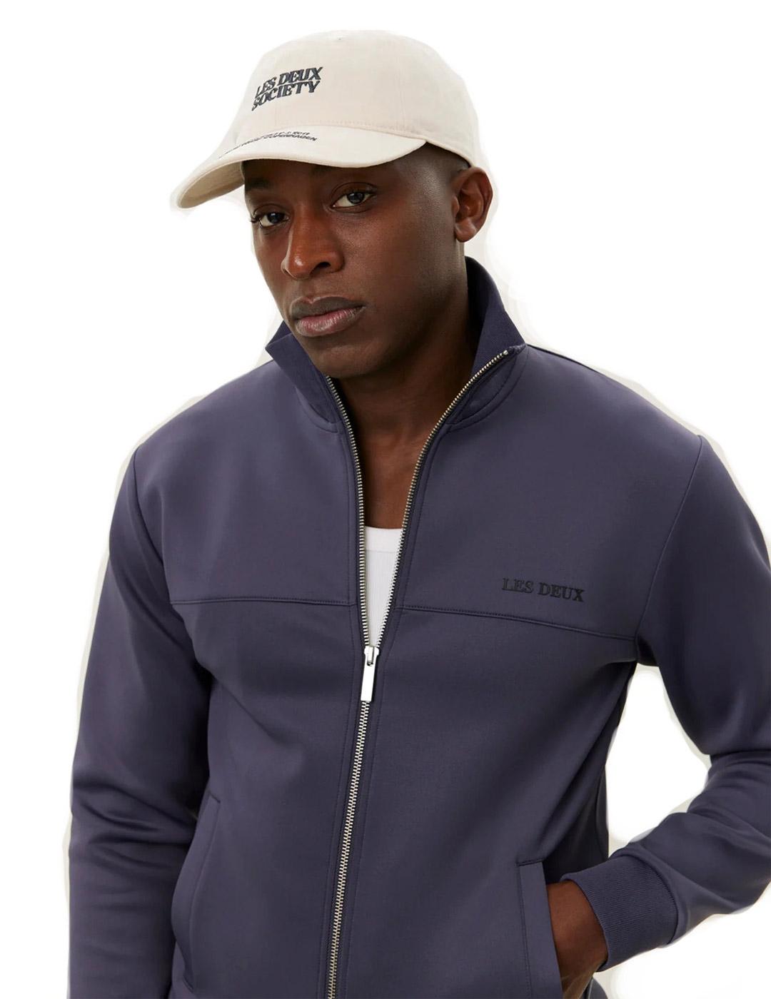  Les Deus Ballier Track Chaqueta Hombre Azul