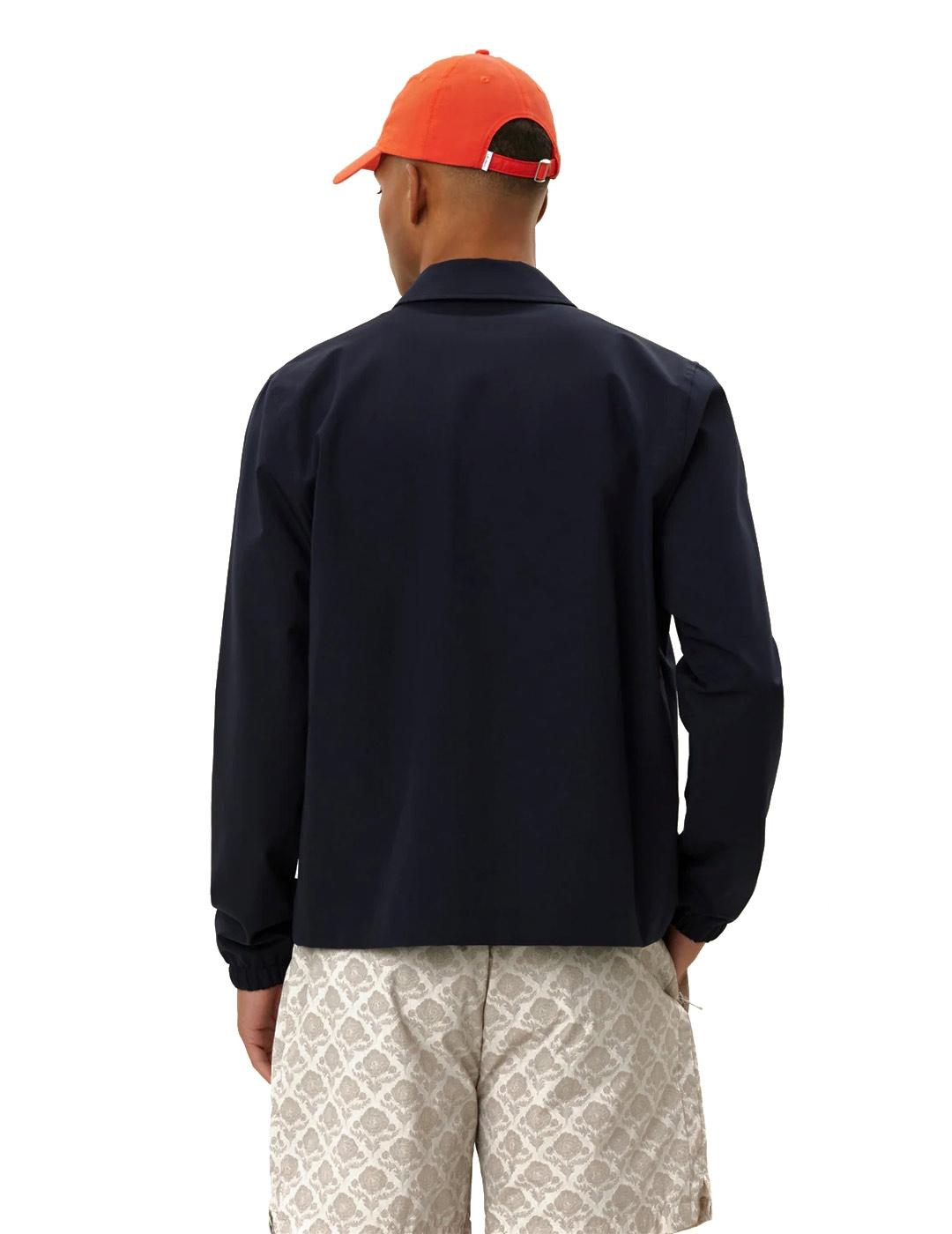  Les Deux Idris Coach Sobrecamisa Hombre Azul Marino