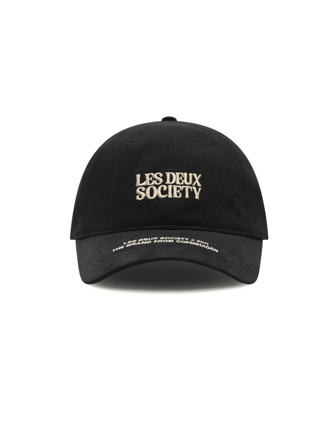 Les Deux Society Dad Gorra Hombre Mujer Negra