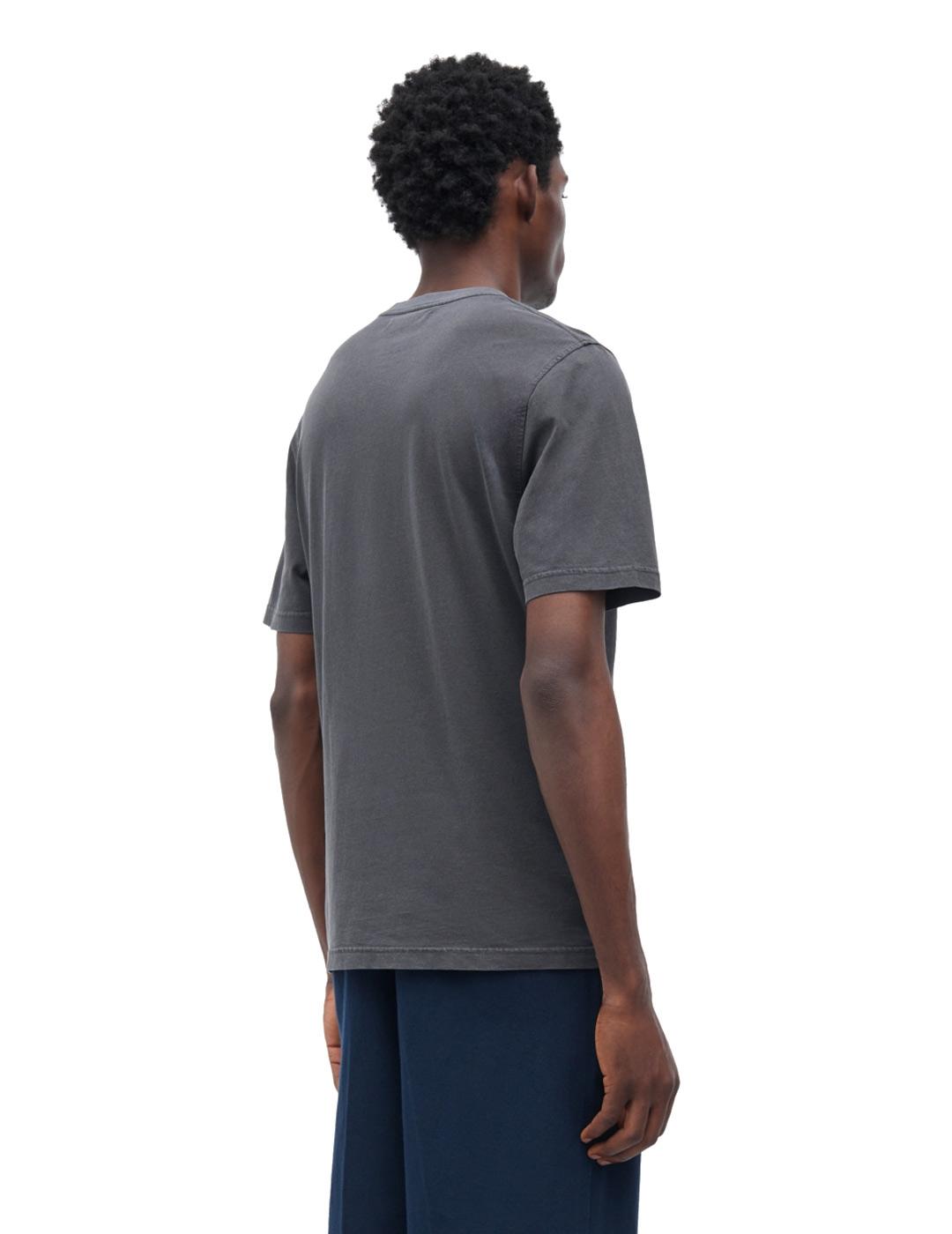 Samsoe Samsoe Camiseta Hombre Samarcus Gris Antracita