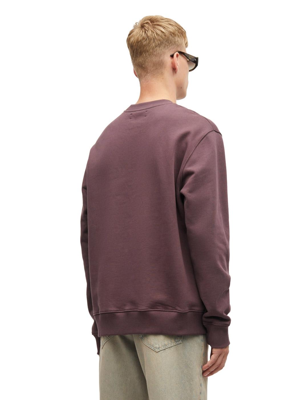  Samsoe Samsoe Sudadera Norsbro Hombre Granate