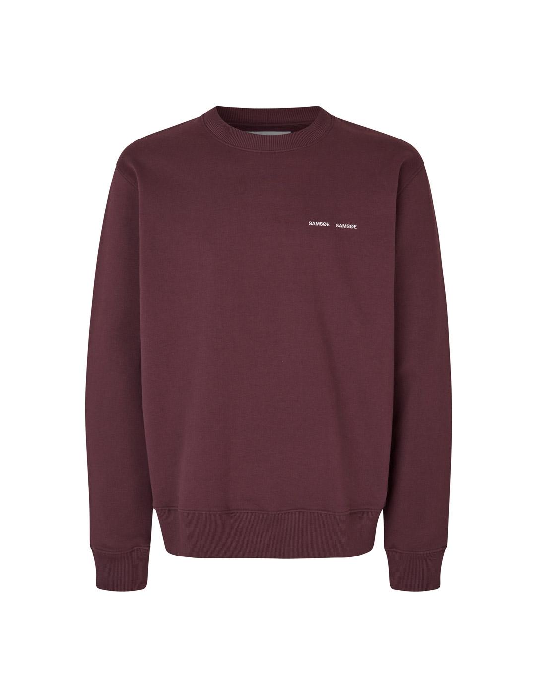  Samsoe Samsoe Sudadera Norsbro Hombre Granate