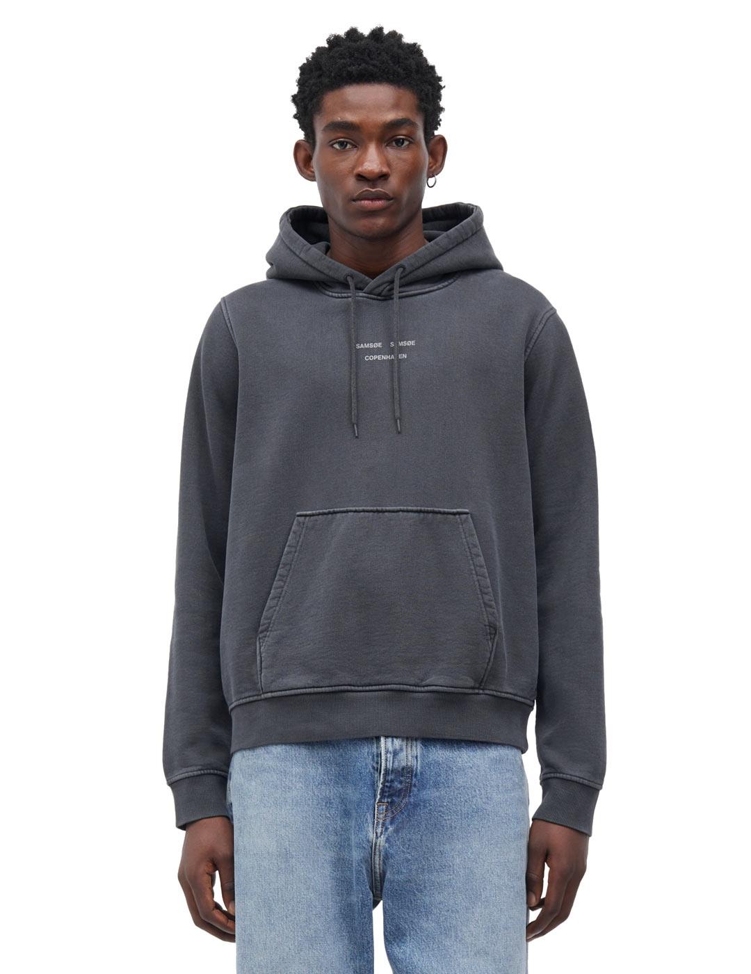 Samsoe Samsoe Sudadera Samarcus Hombre Gris Antracita