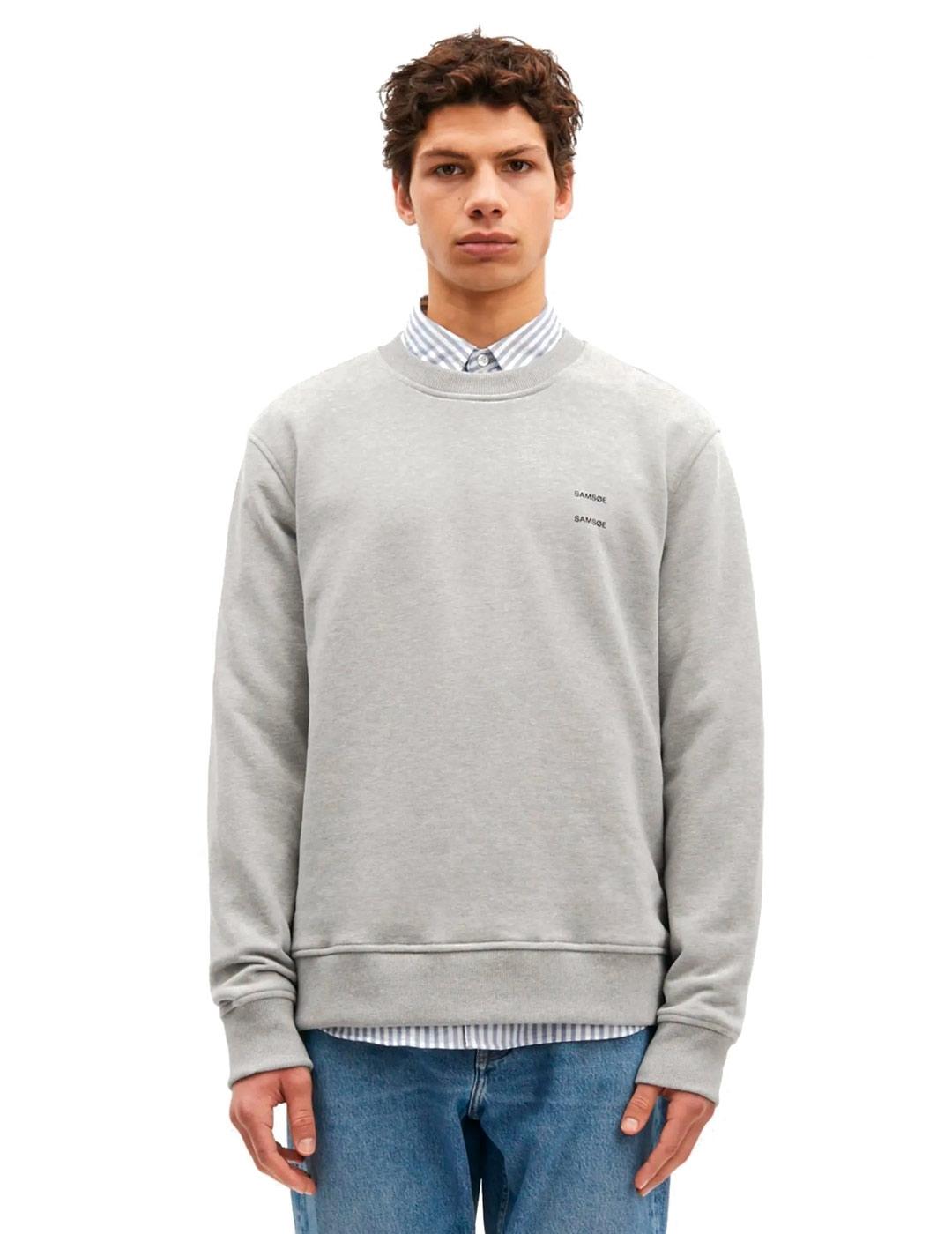 Samsoe Samsoe Sudadera Joel Gris