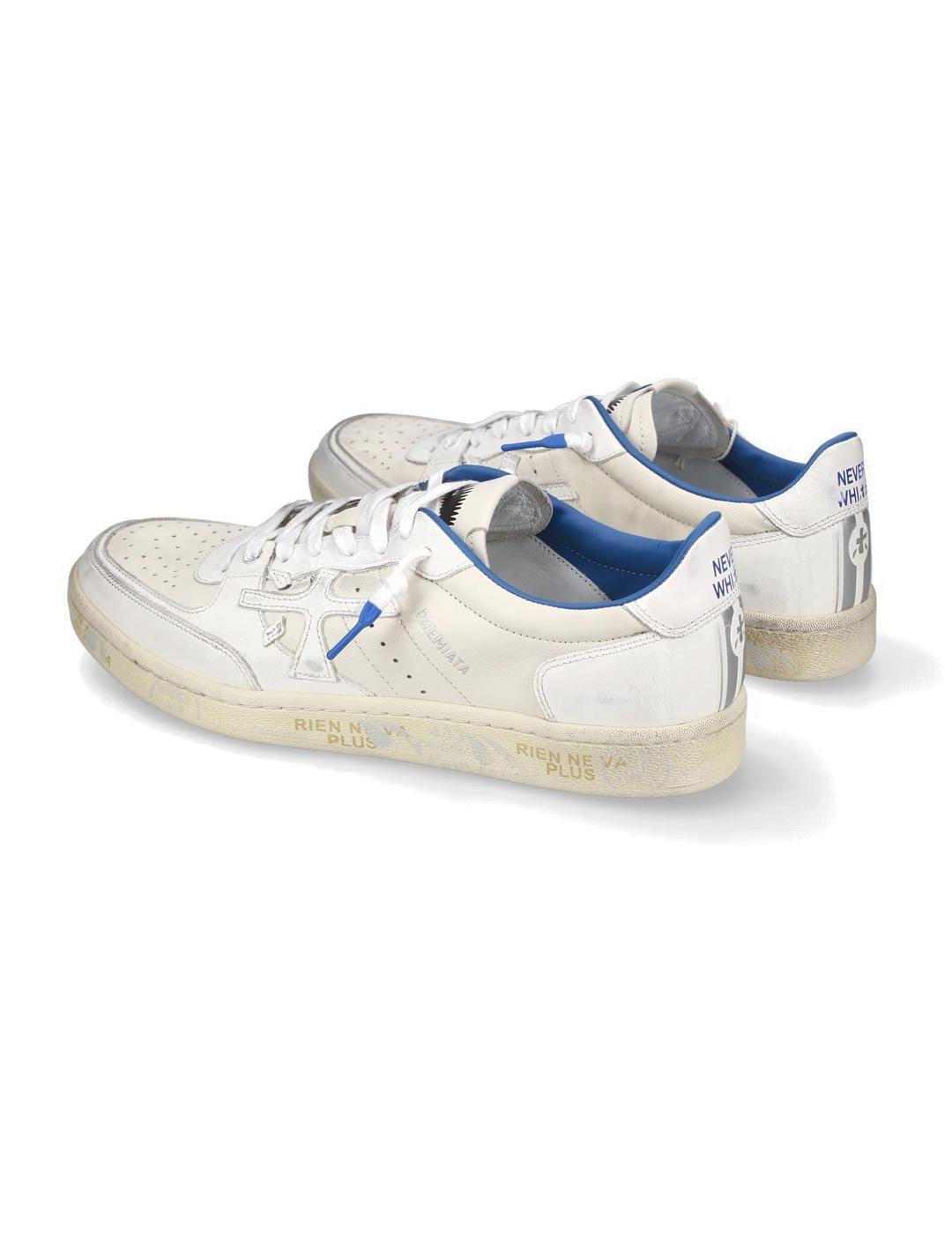 Premiata BSKT CLAY 7515 Zapatillas Hombre Blancas