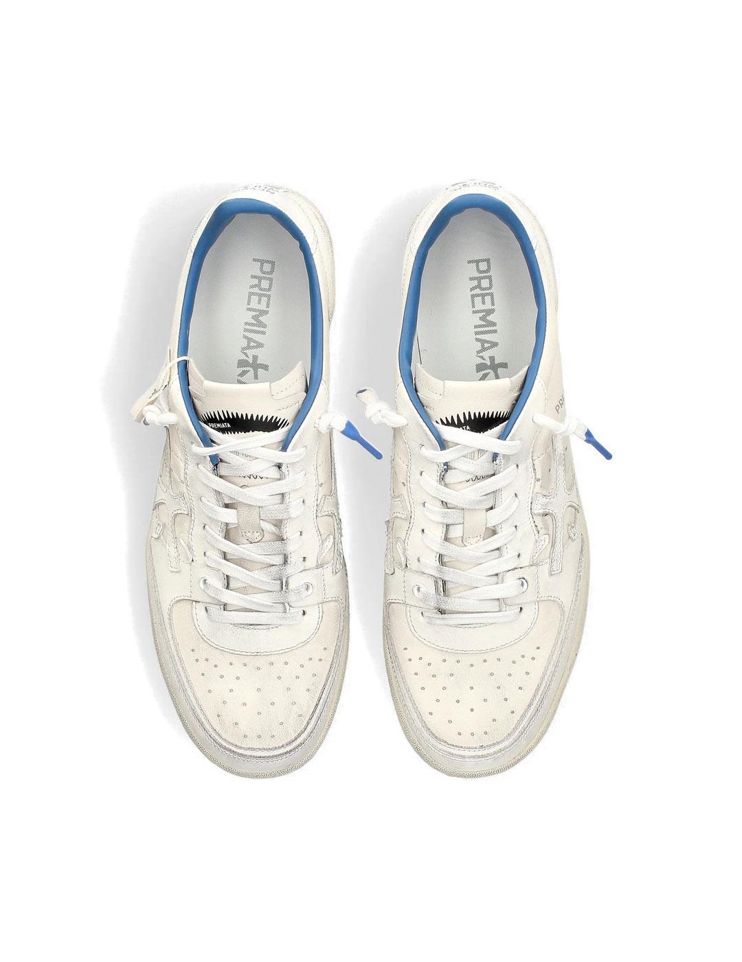 Premiata BSKT CLAY 7515 Zapatillas Hombre Blancas