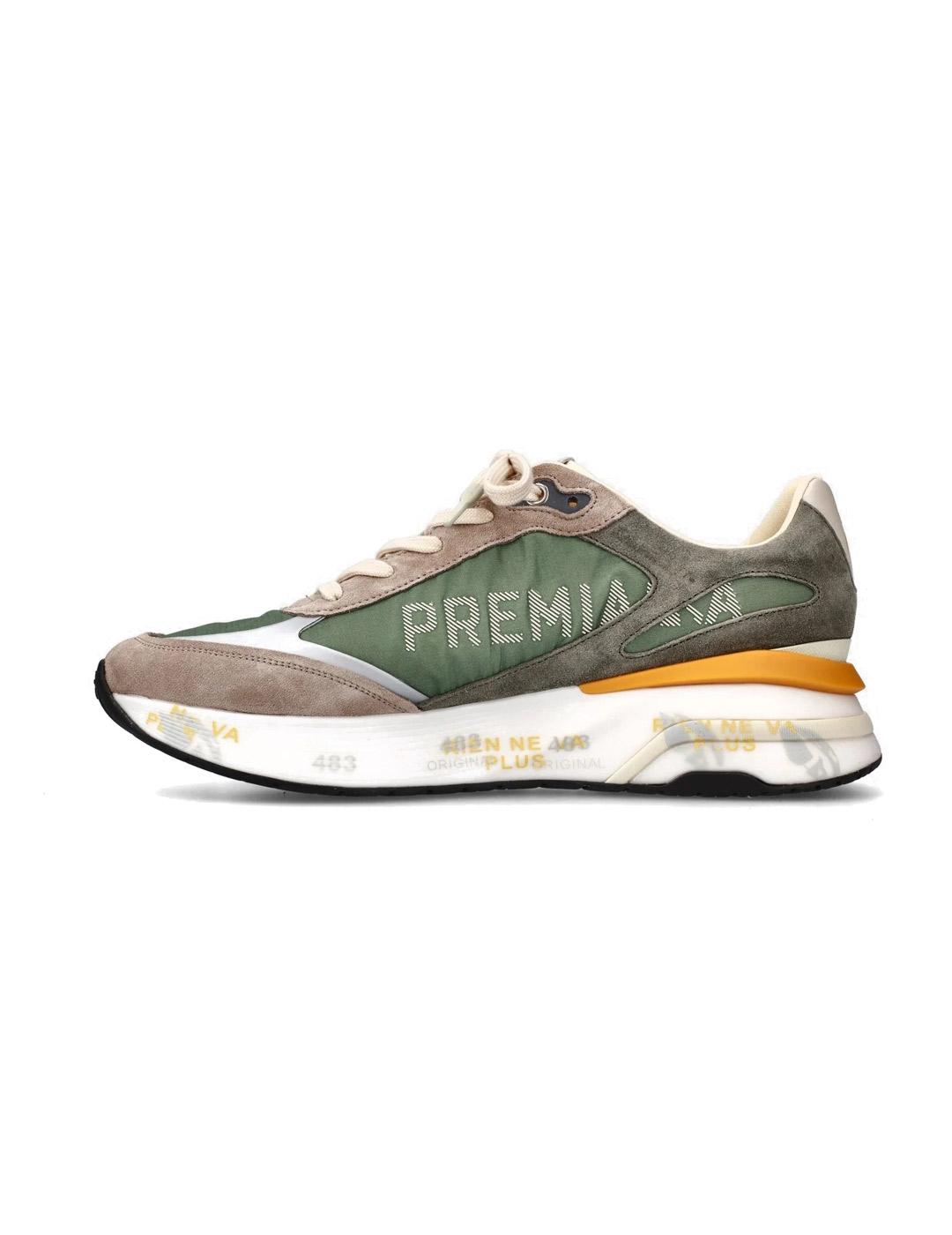 Premiata Moerun 6726 Zapatillas Hombre Verde