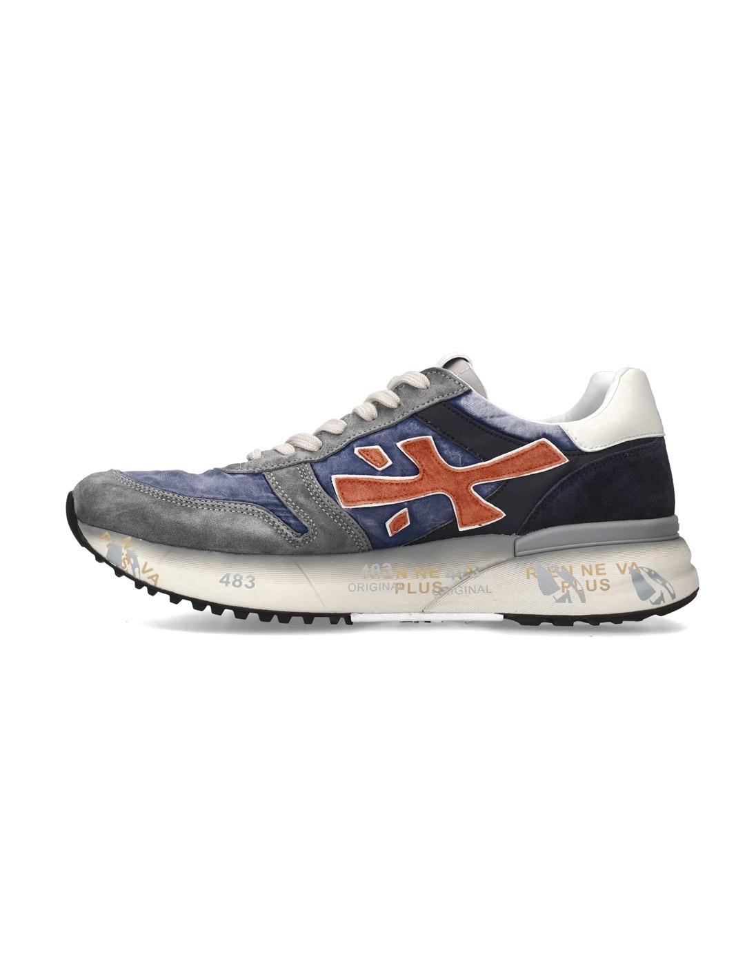 Premiata Mick 7215 Zapatillas Hombre Azul
