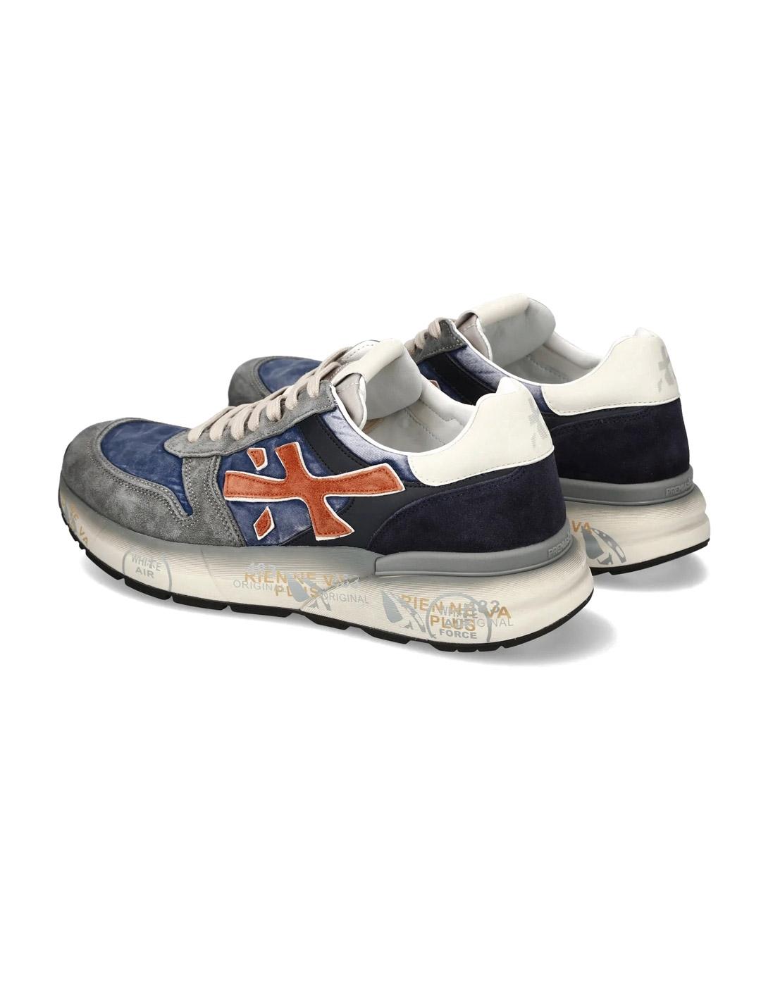 Premiata Mick 7215 Zapatillas Hombre Azul