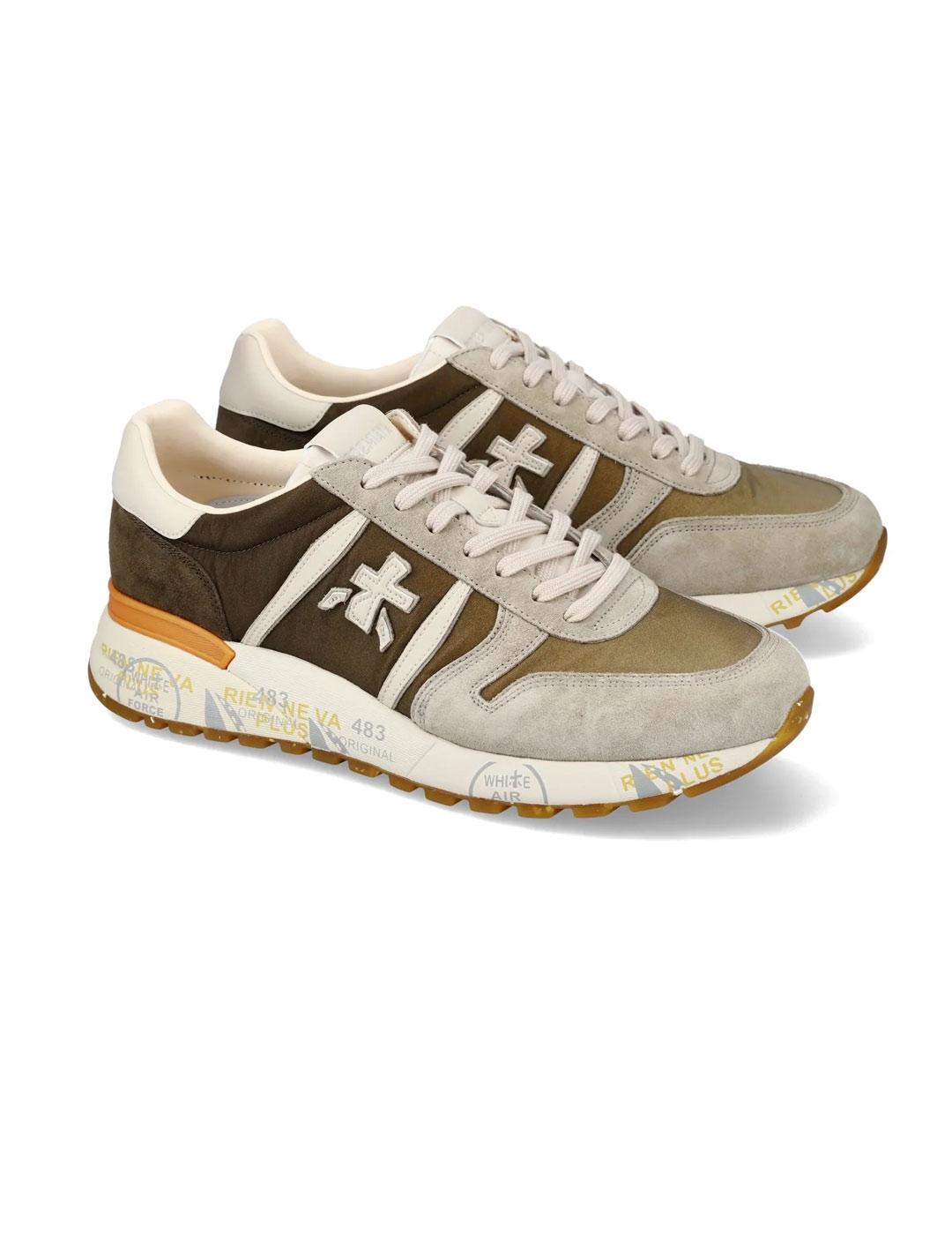 Premiata Lander 7206 Zapatillas Hombre Verde