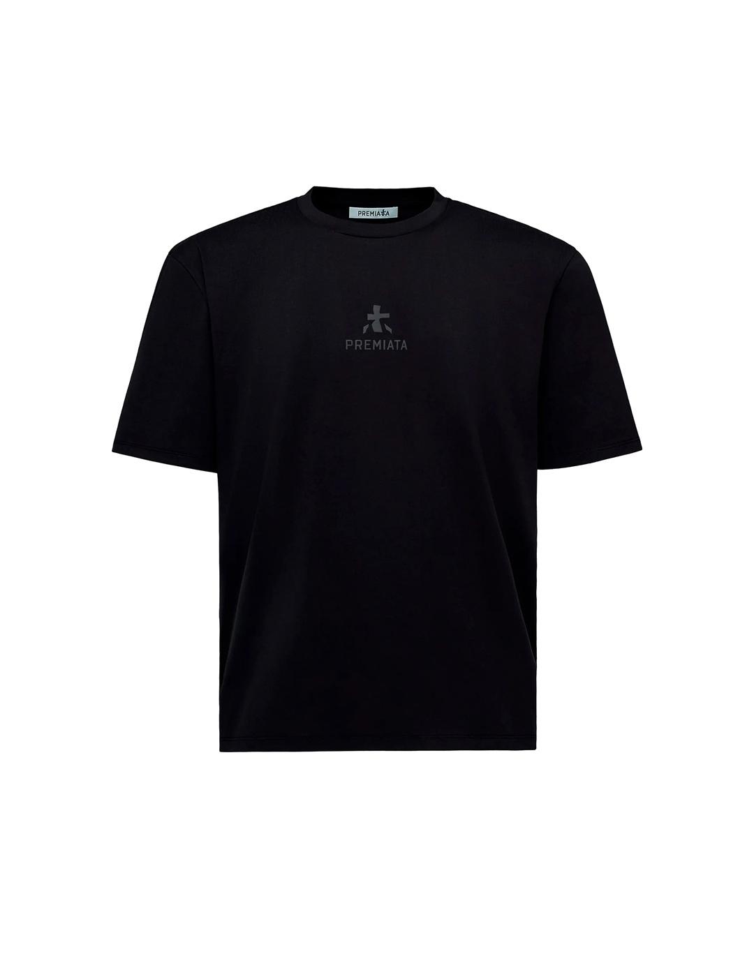 Premiata Camiseta Hombre Logo Negra