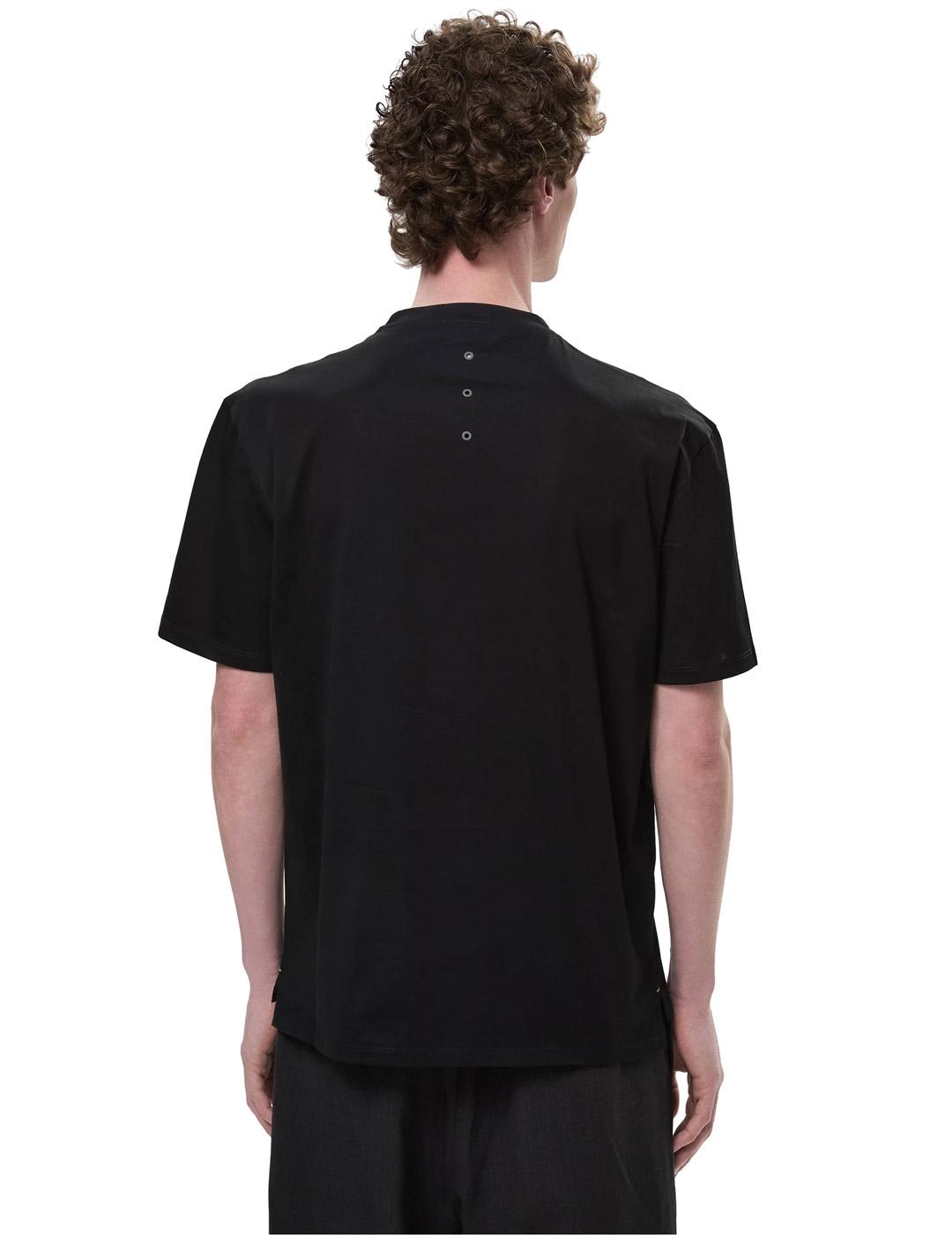 Premiata Camiseta Hombre Logo Negra
