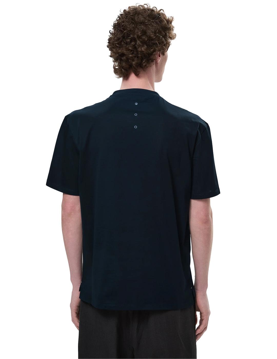 Premiata Camiseta Hombre Logo Azul Marino